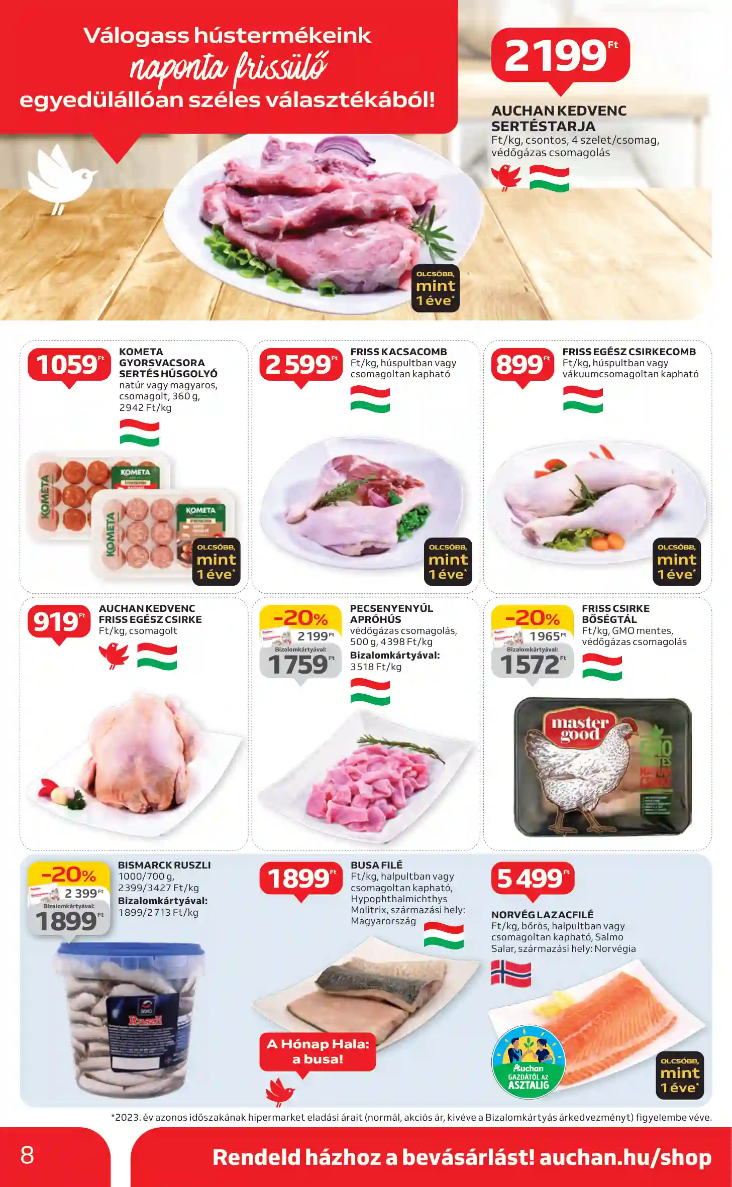 Auchan akciós újság 42. hét (60 oldal)