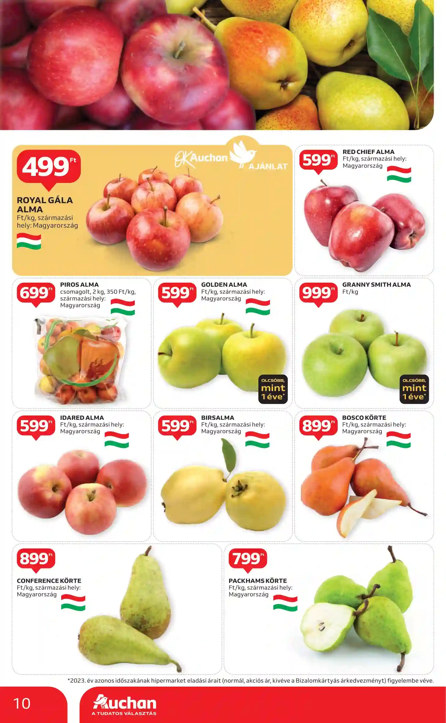 Auchan akciós újság 42. hét (62 oldal)