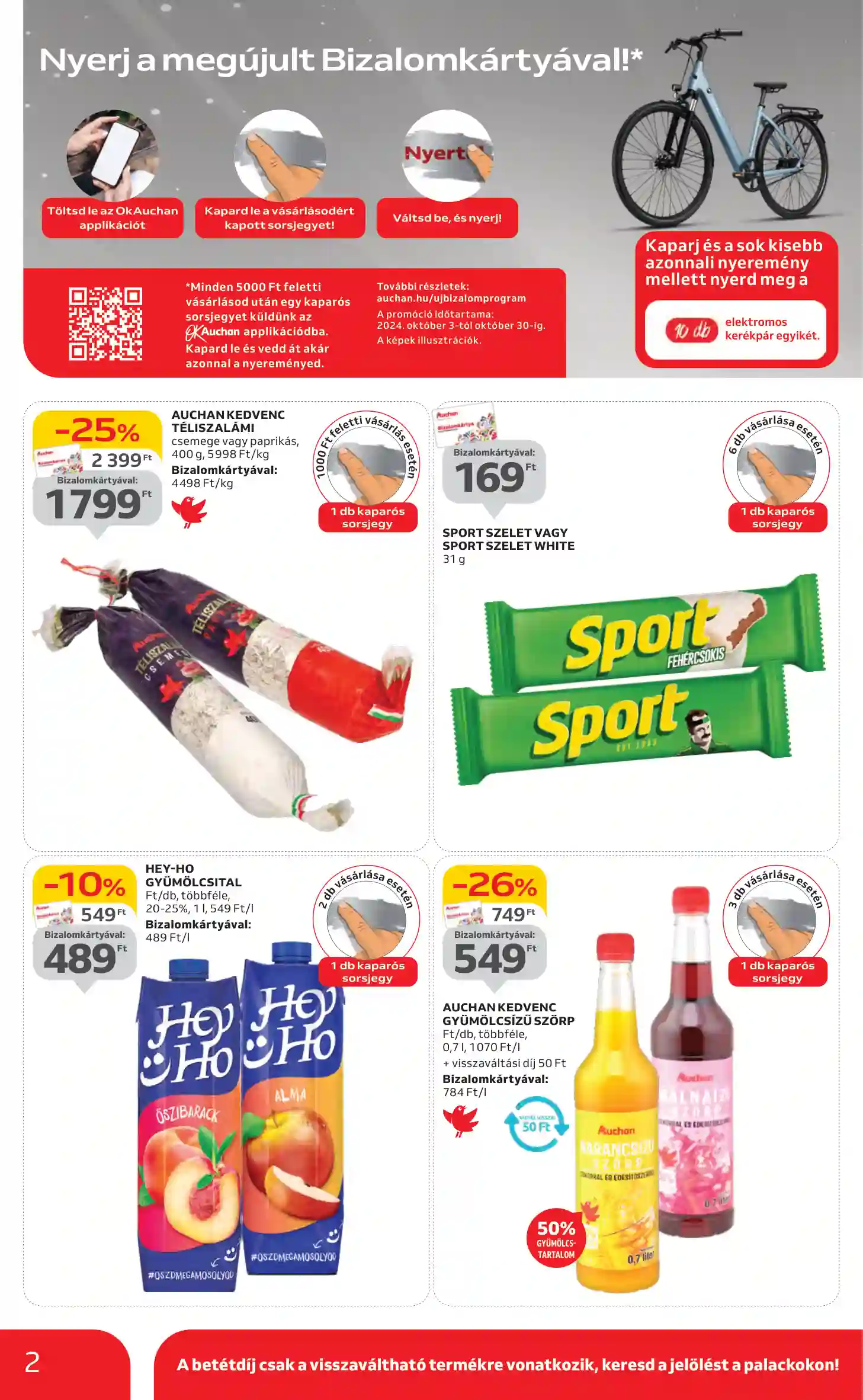 Auchan akciós újság 43. hét (2 oldal)