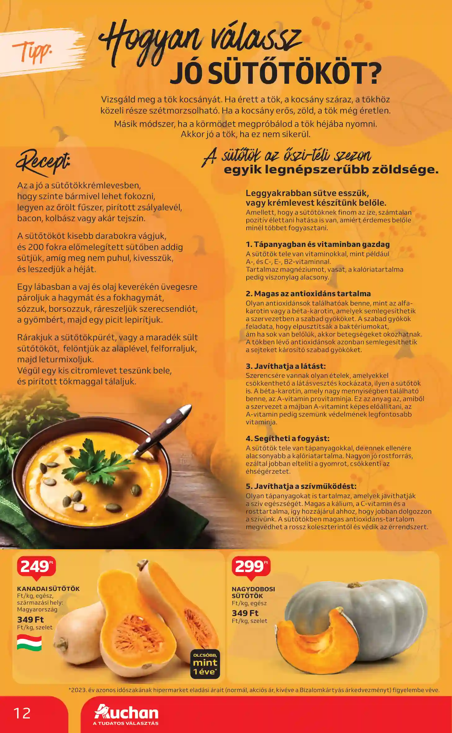 Auchan akciós újság 43. hét (4 oldal)