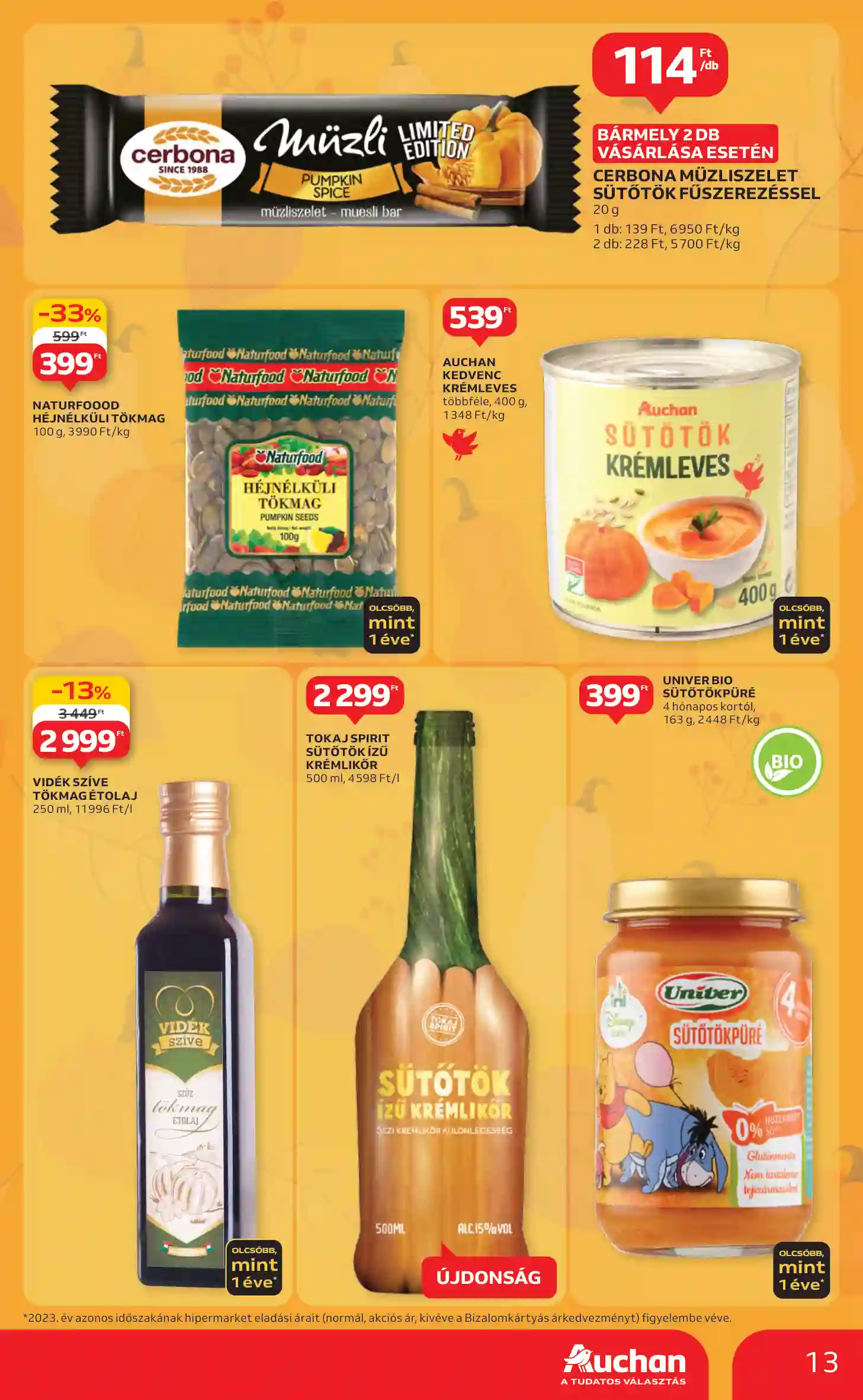 Auchan akciós újság 43. hét (5 oldal)