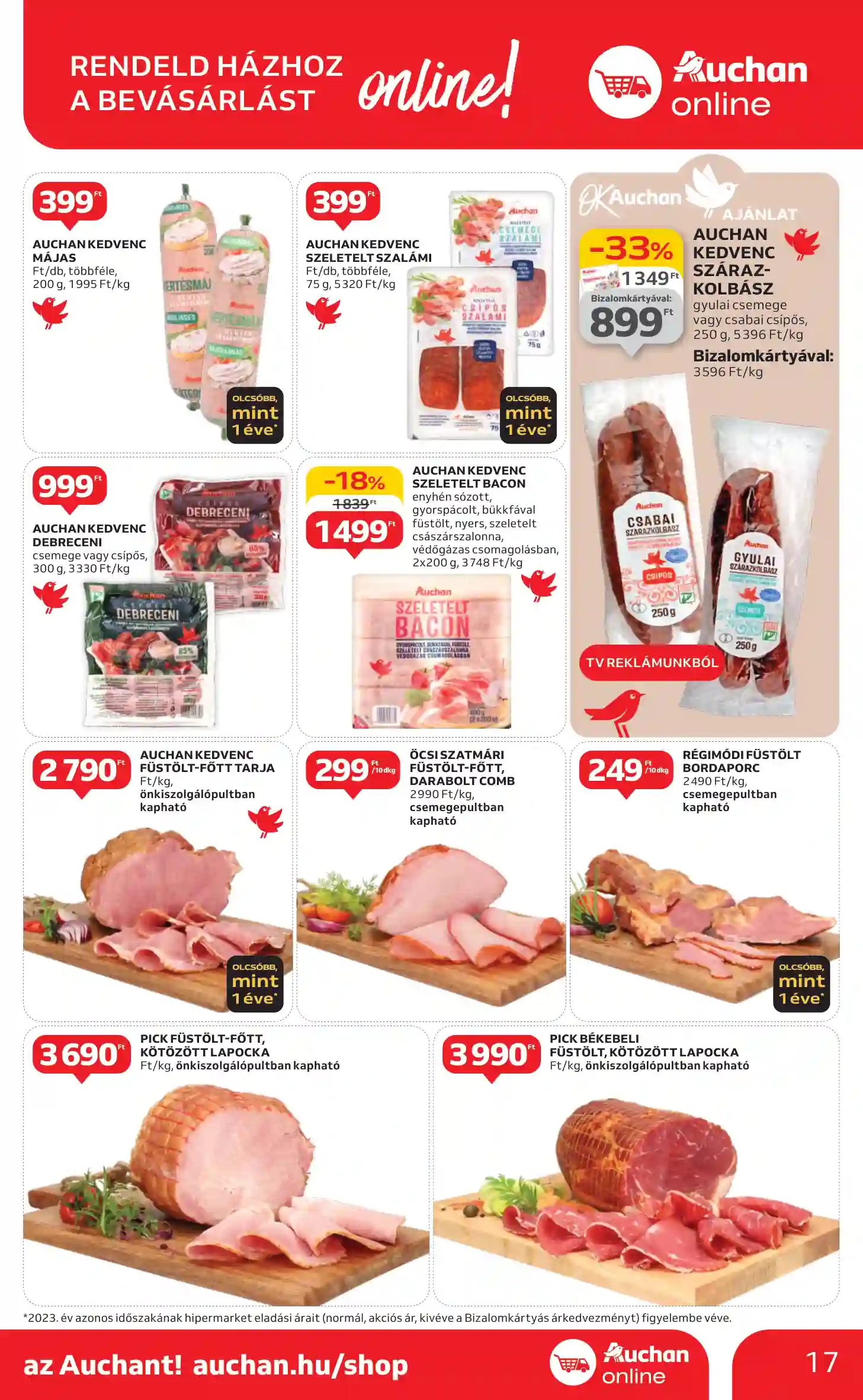 Auchan akciós újság 43. hét (9 oldal)