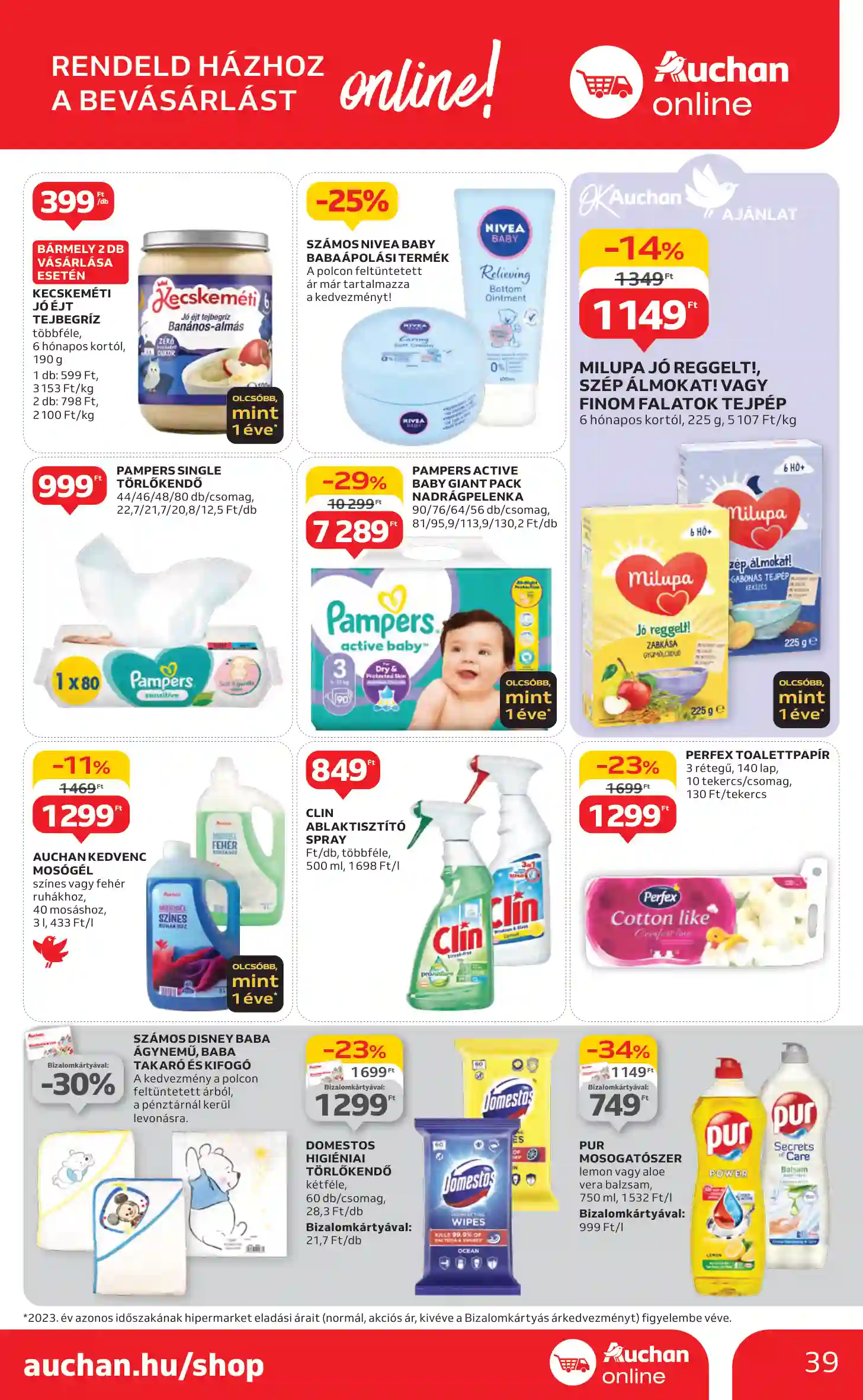 Auchan akciós újság 43. hét (33 oldal)