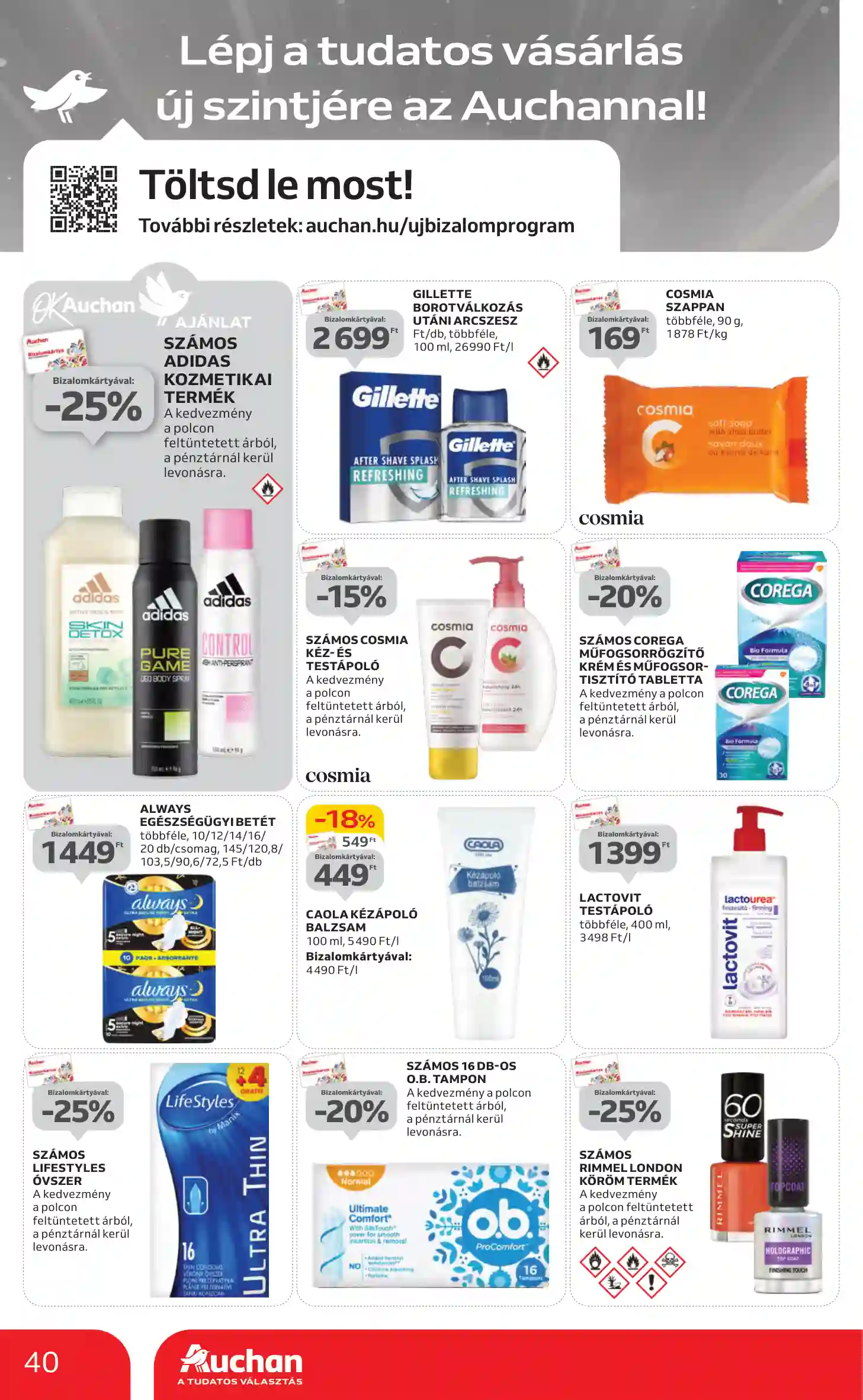 Auchan akciós újság 43. hét (34 oldal)
