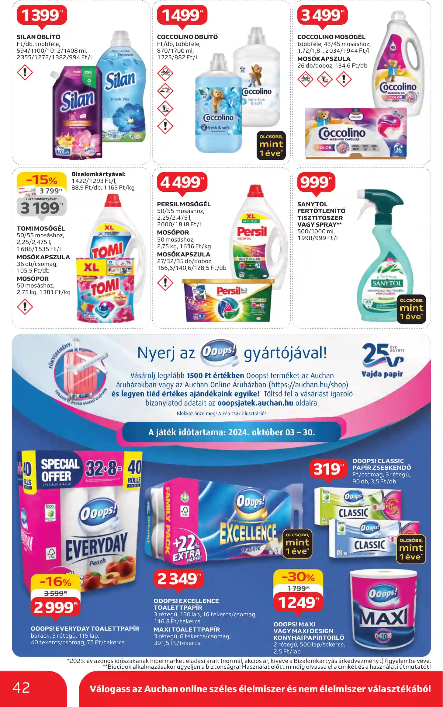 Auchan akciós újság 43. hét (37 oldal)