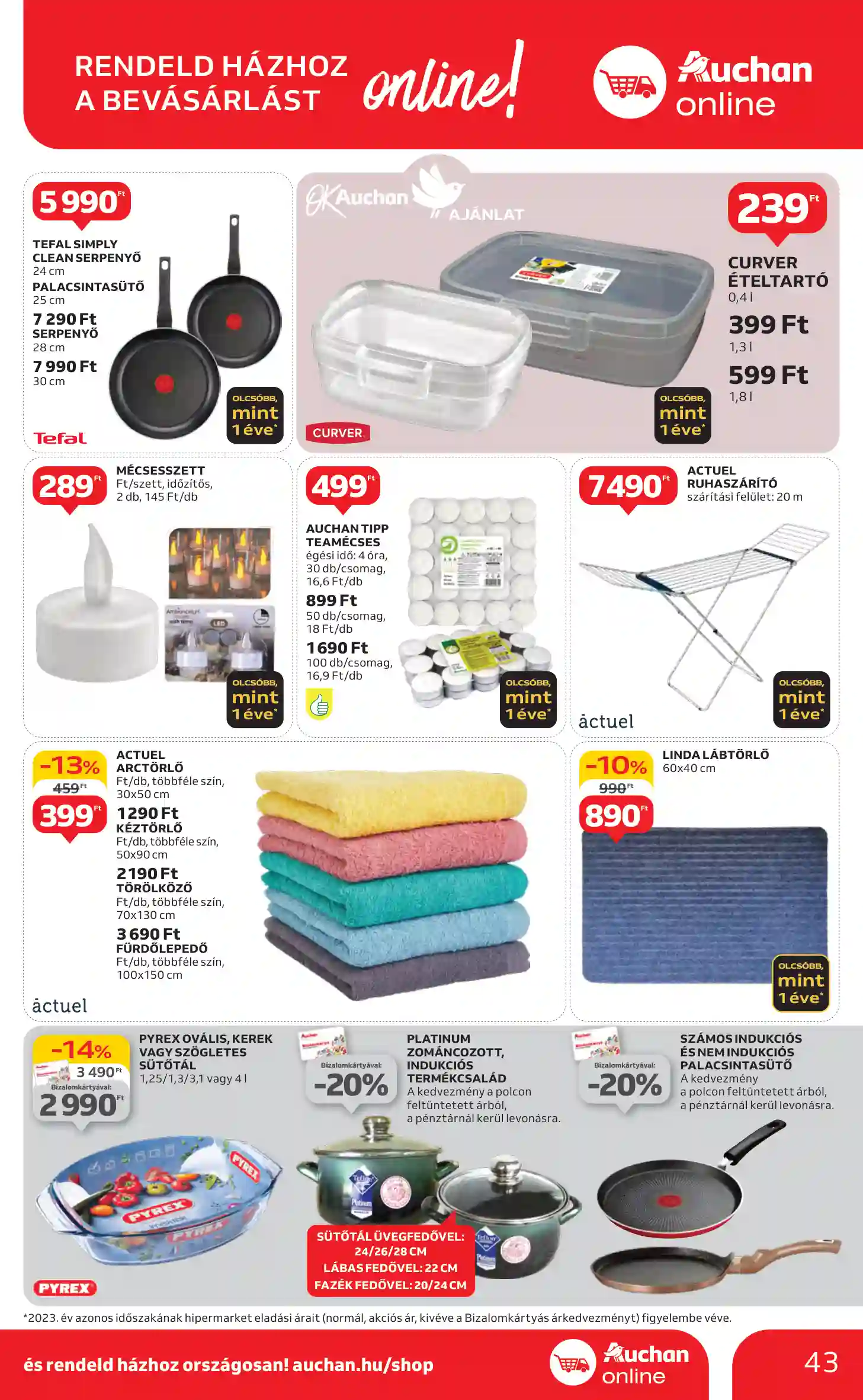 Auchan akciós újság 43. hét (38 oldal)