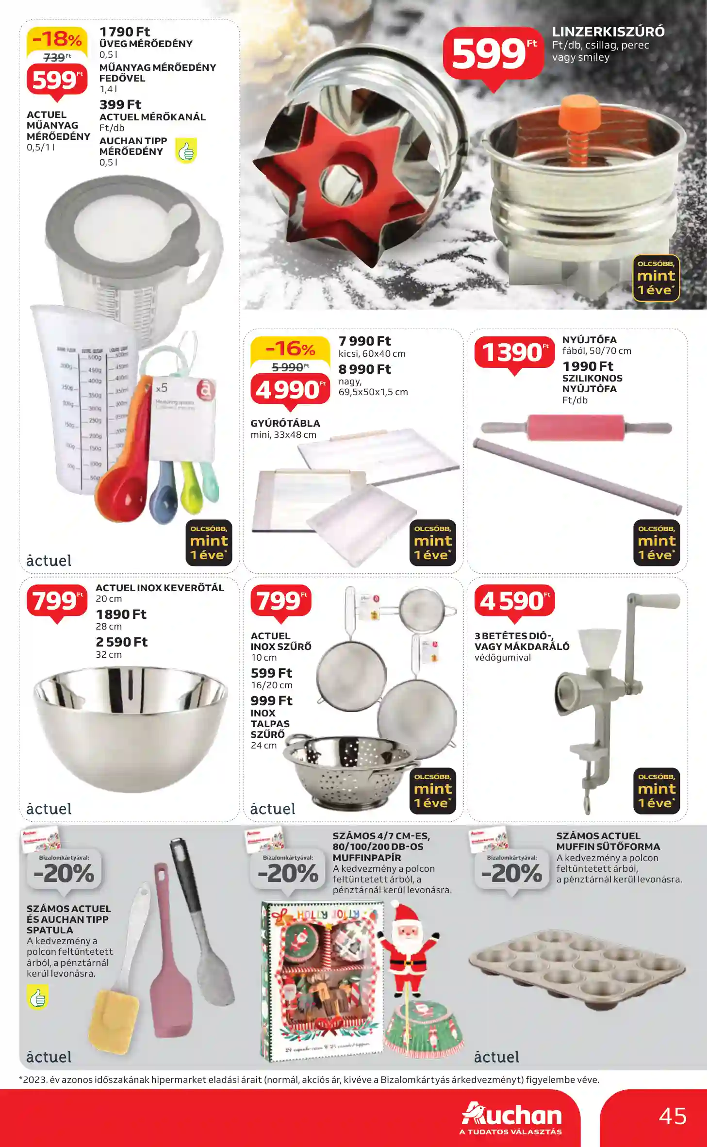 Auchan akciós újság 43. hét (40 oldal)