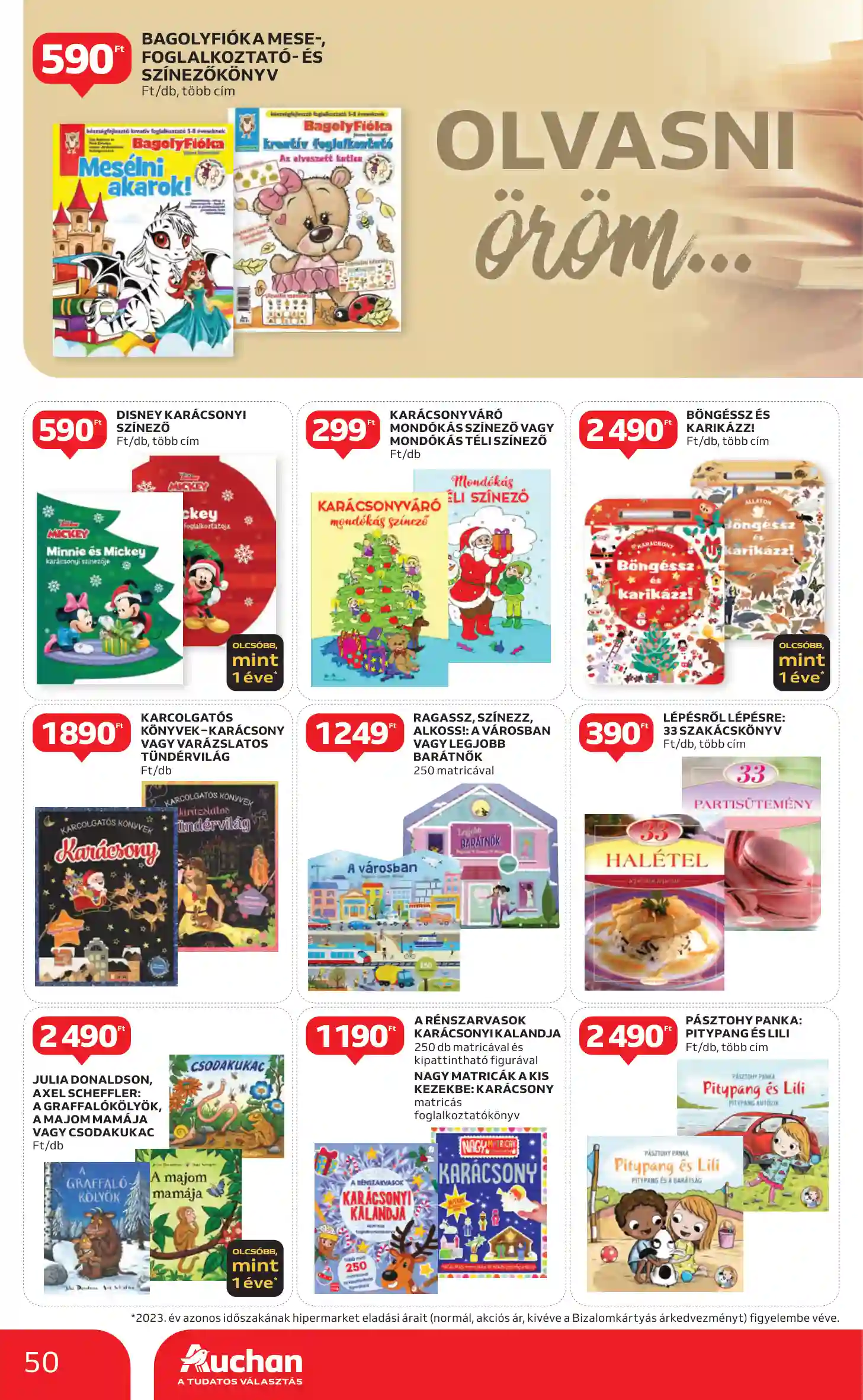 Auchan akciós újság 43. hét (45 oldal)