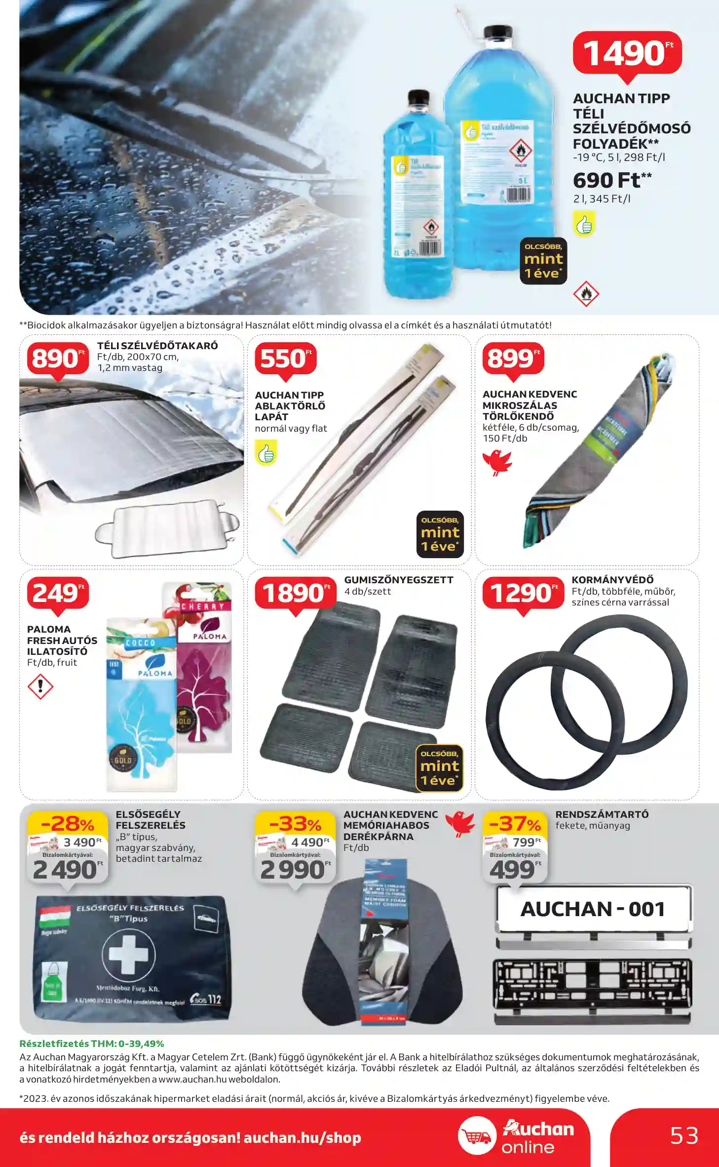 Auchan akciós újság 43. hét (49 oldal)