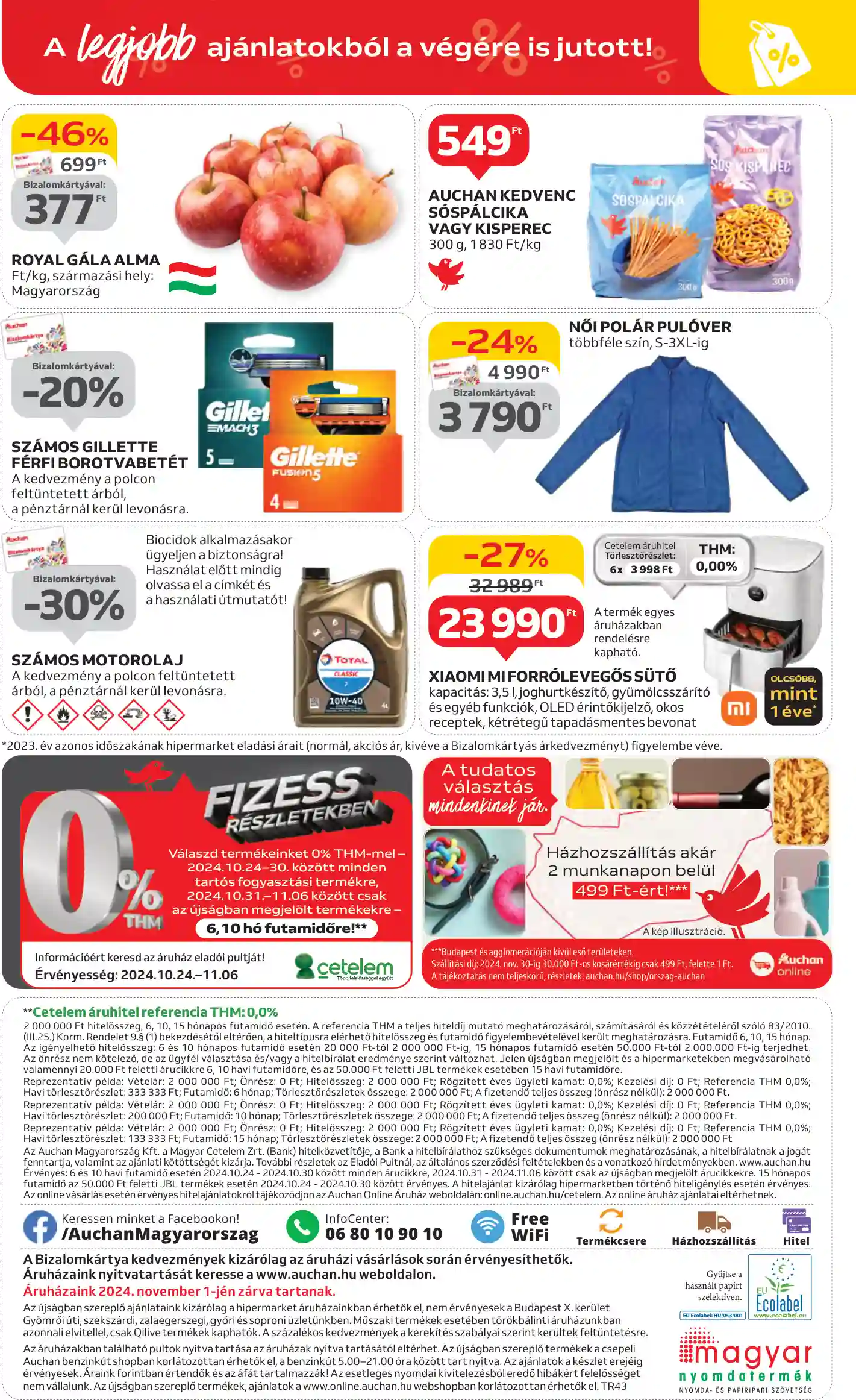 Auchan akciós újság 43. hét (59 oldal)