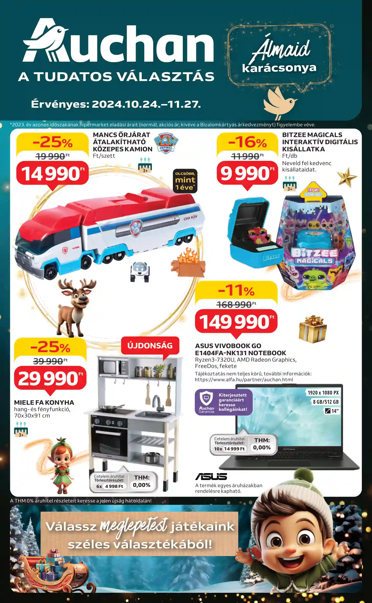 Auchan akciós újság 43. hét (1 oldal)