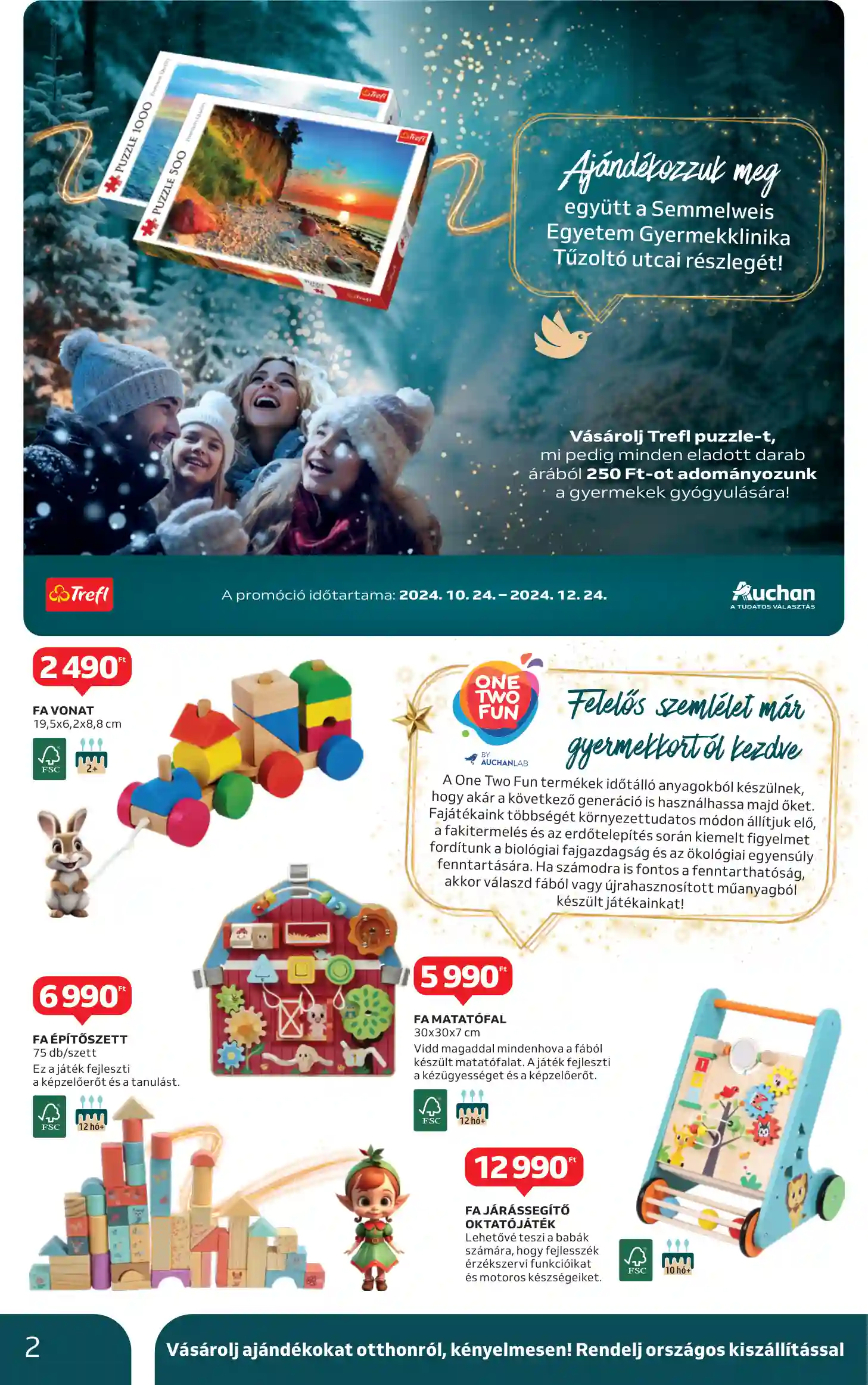 Auchan akciós újság 43. hét (2 oldal)