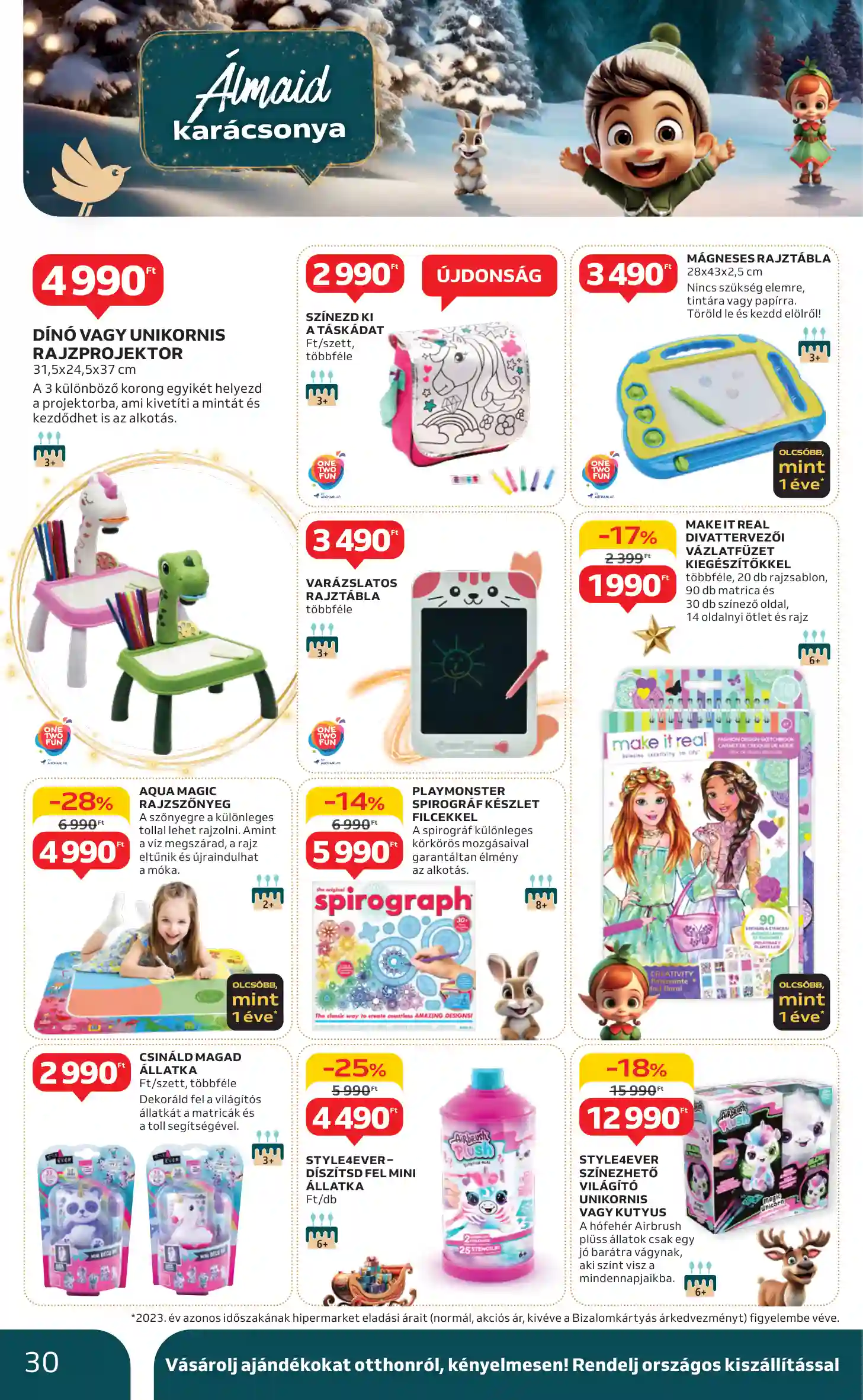 Auchan akciós újság 43. hét (23 oldal)