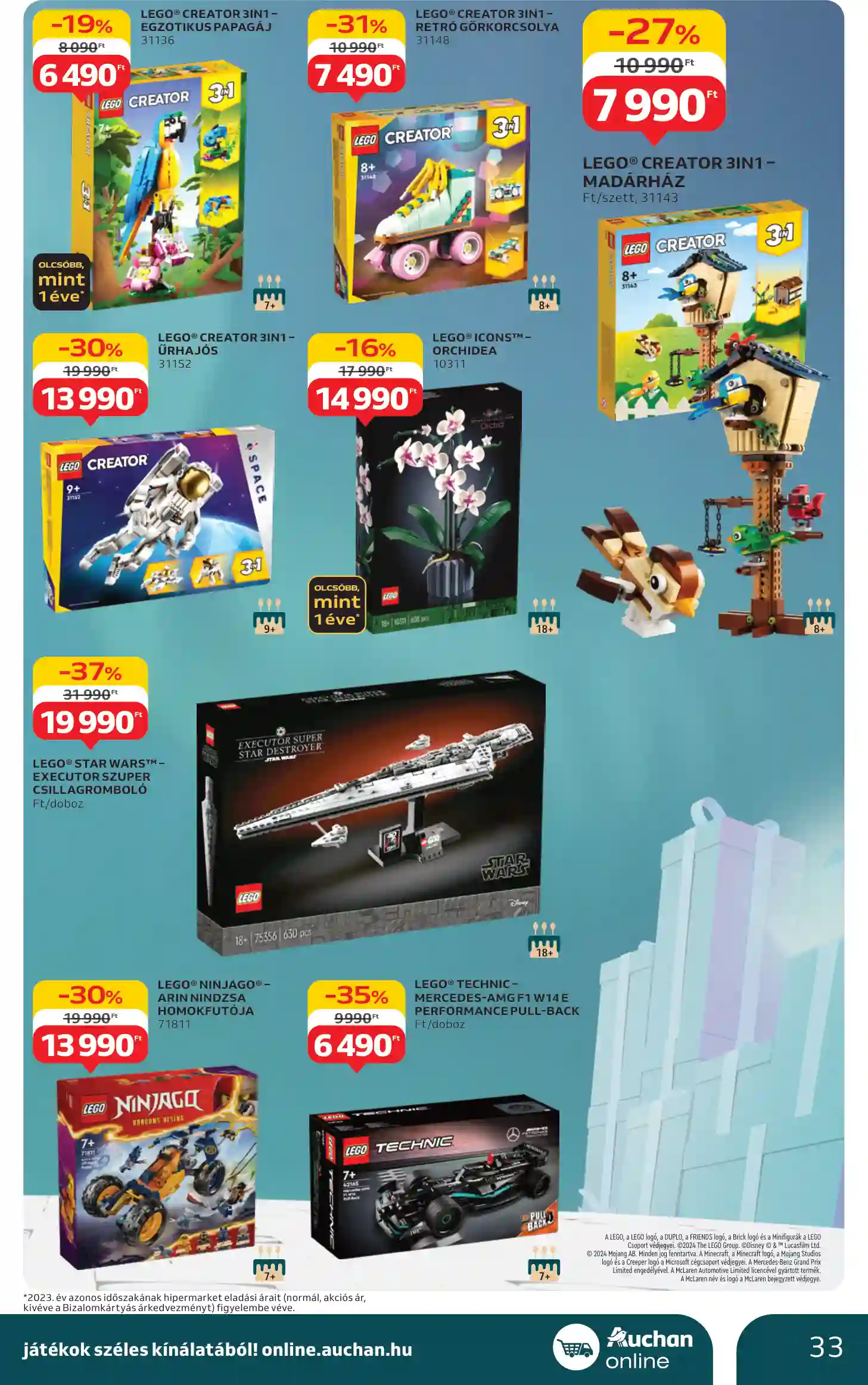 Auchan akciós újság 43. hét (27 oldal)