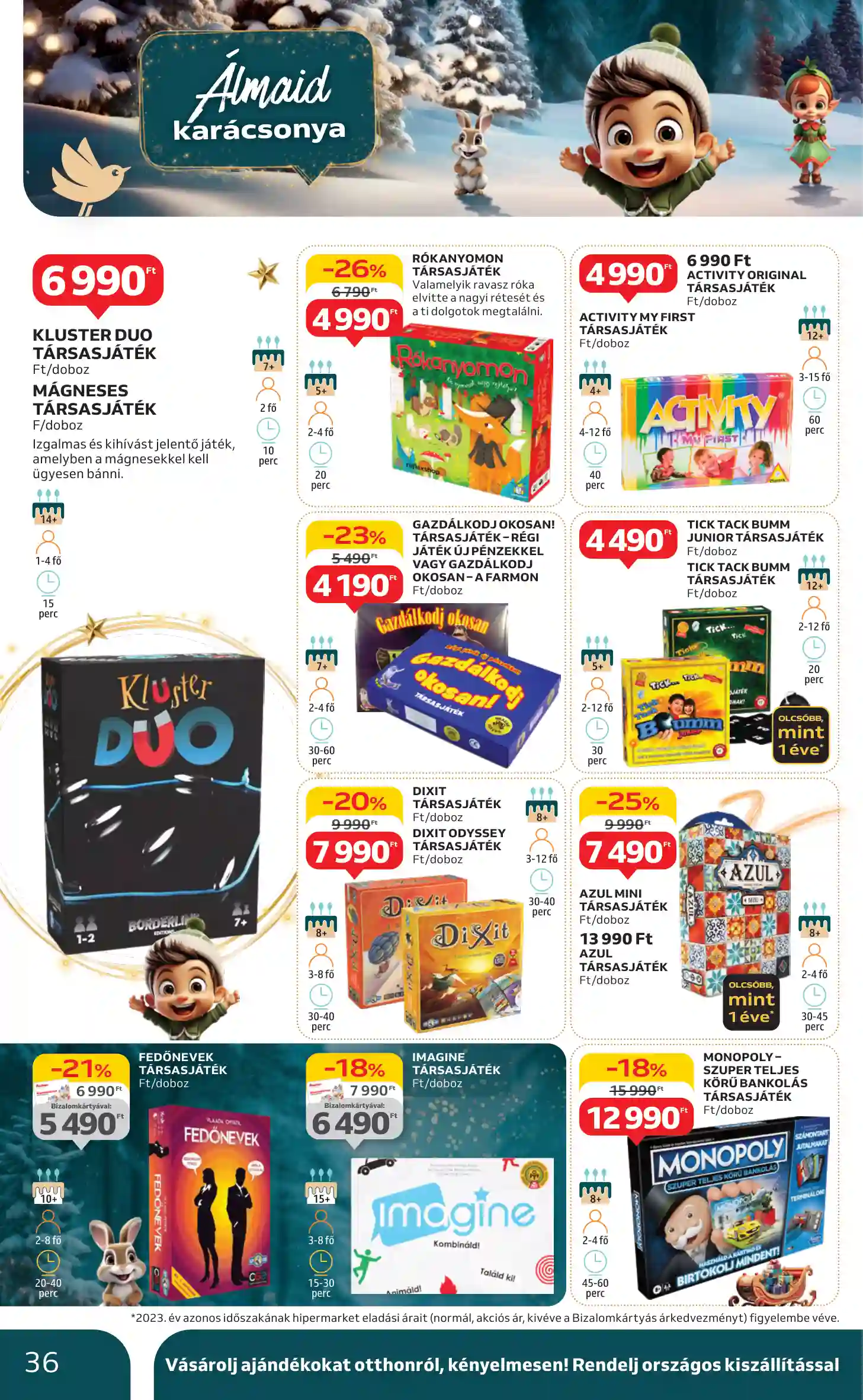 Auchan akciós újság 43. hét (30 oldal)