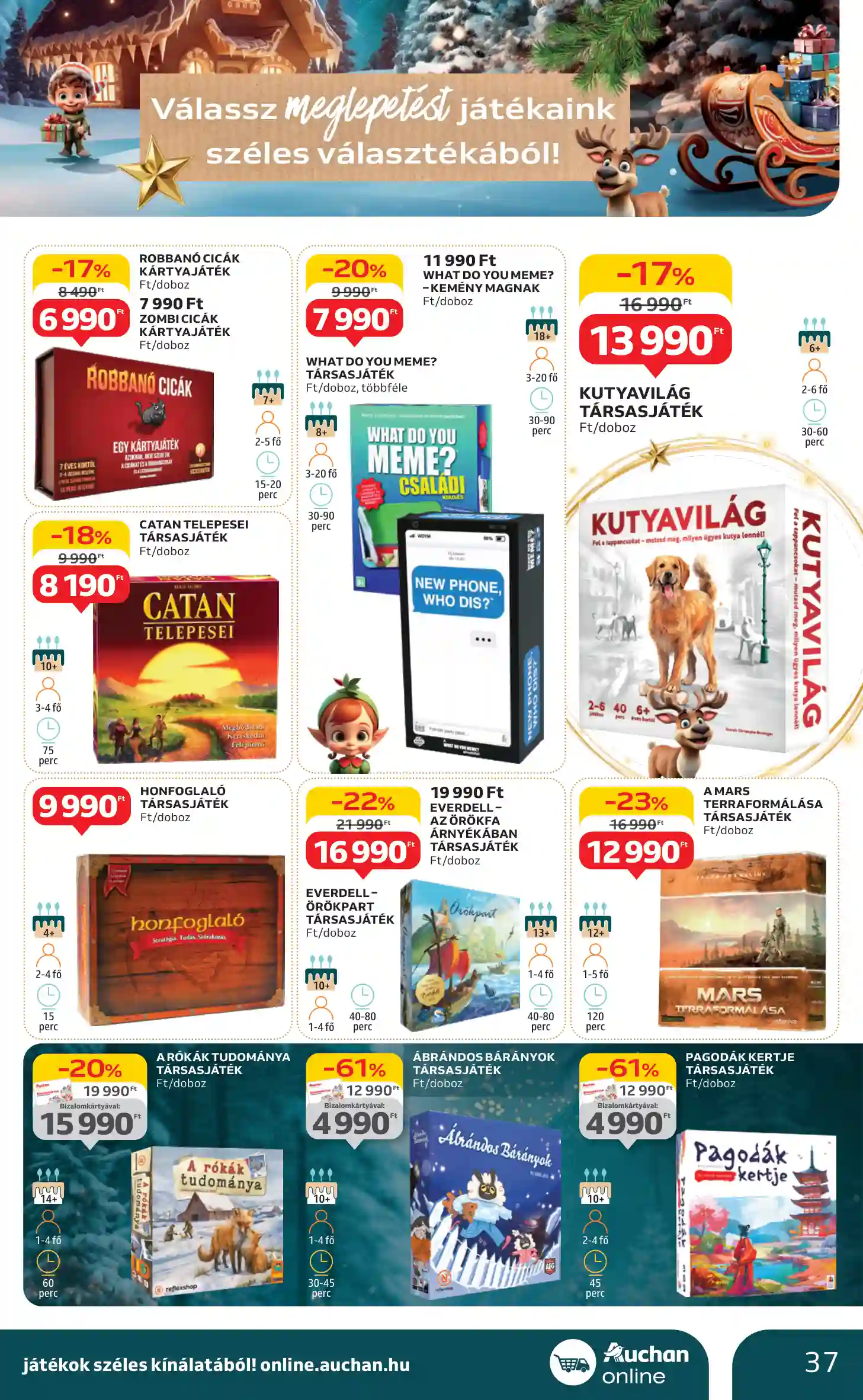 Auchan akciós újság 43. hét (31 oldal)