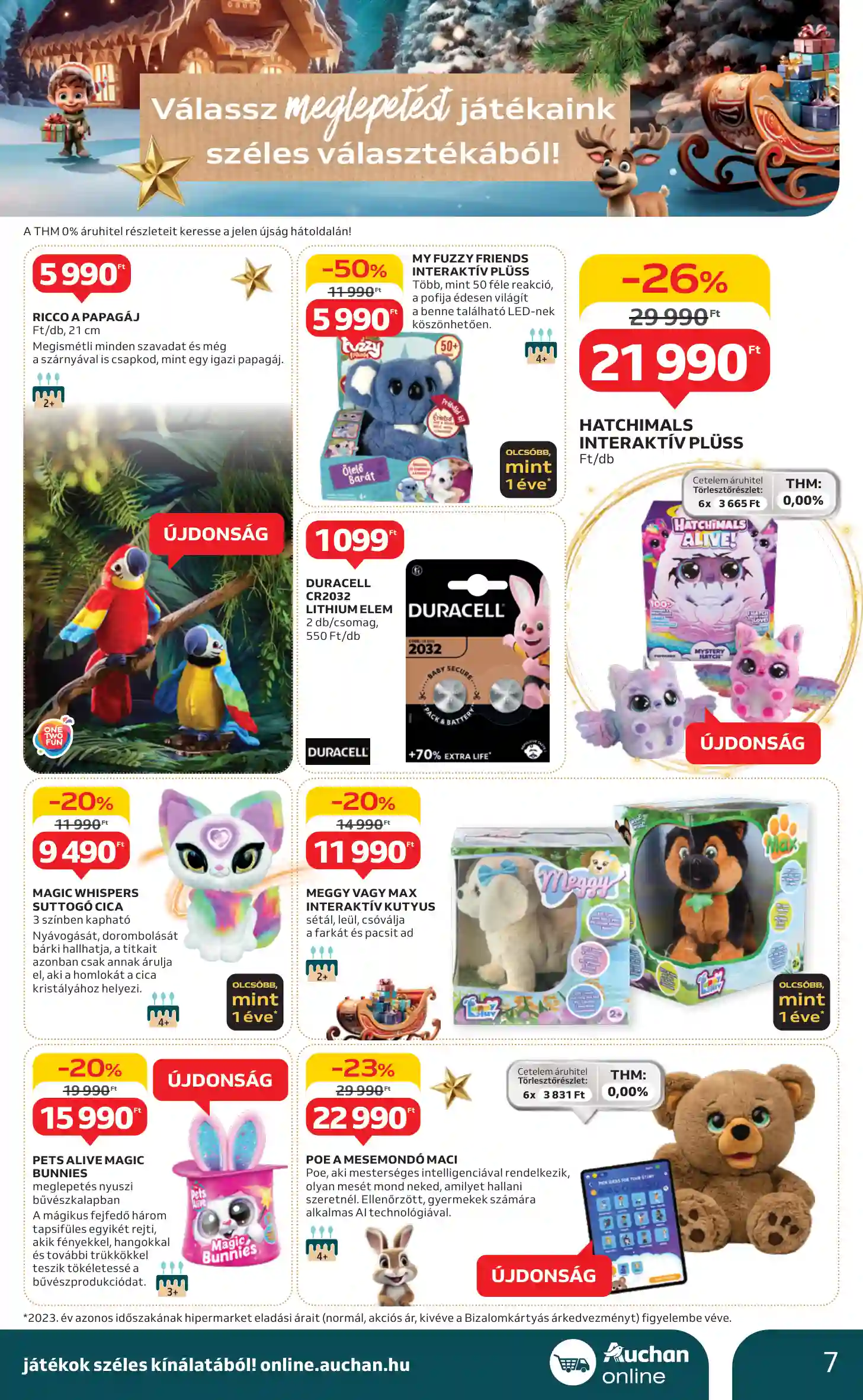 Auchan akciós újság 43. hét (37 oldal)