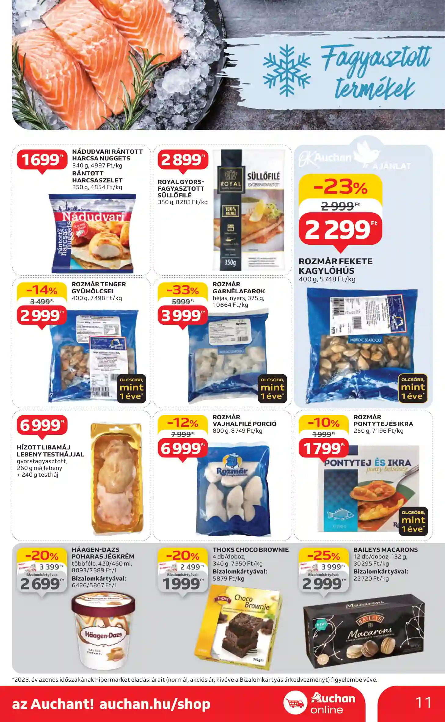 Auchan akciós újság 44. hét (3 oldal)