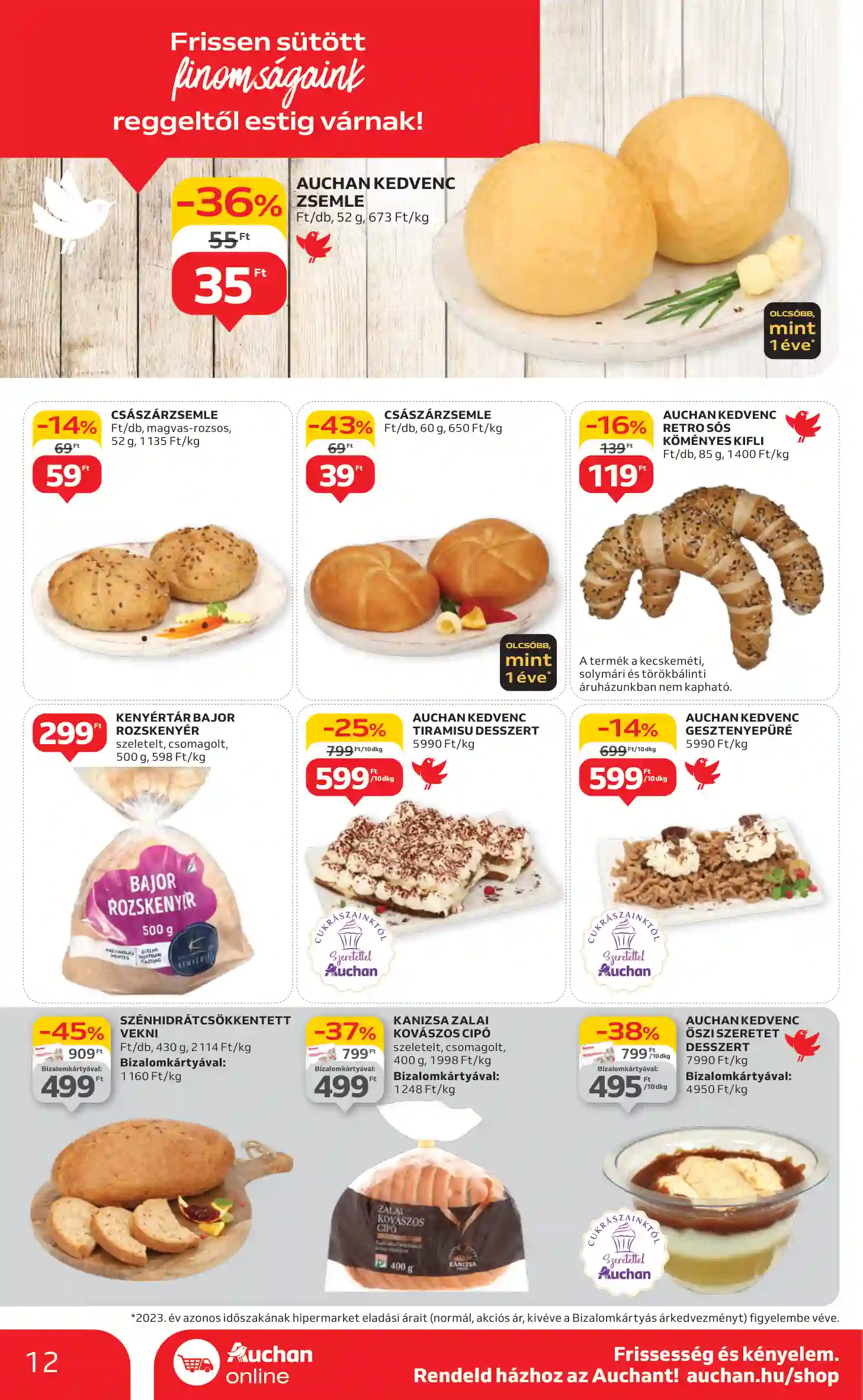 Auchan akciós újság 44. hét (4 oldal)