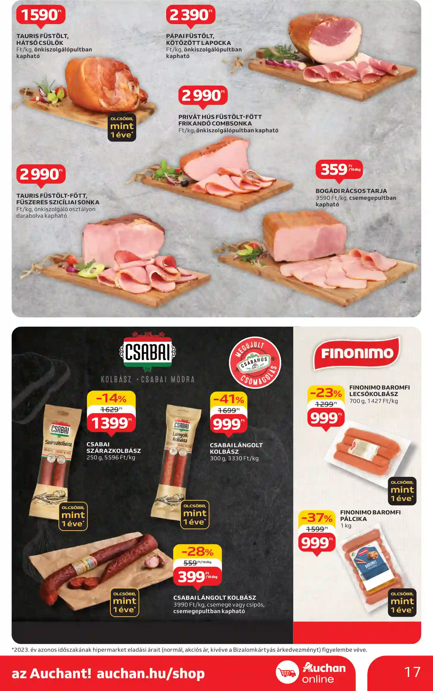 Auchan akciós újság 44. hét (9 oldal)