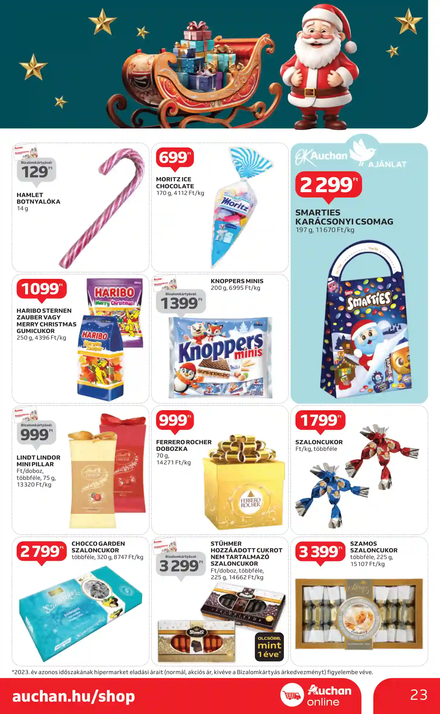 Auchan akciós újság 44. hét (16 oldal)