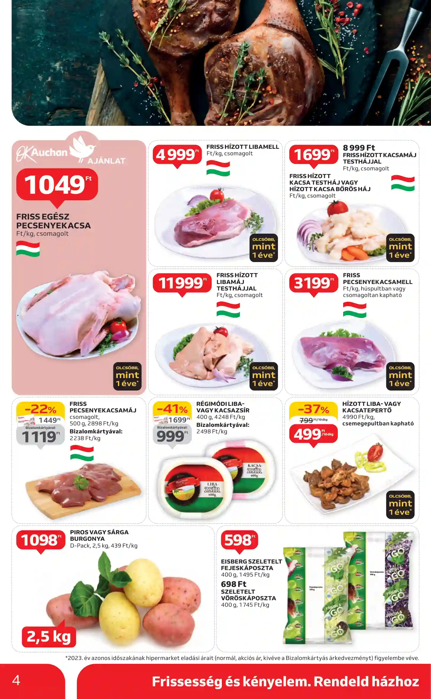 Auchan akciós újság 44. hét (24 oldal)