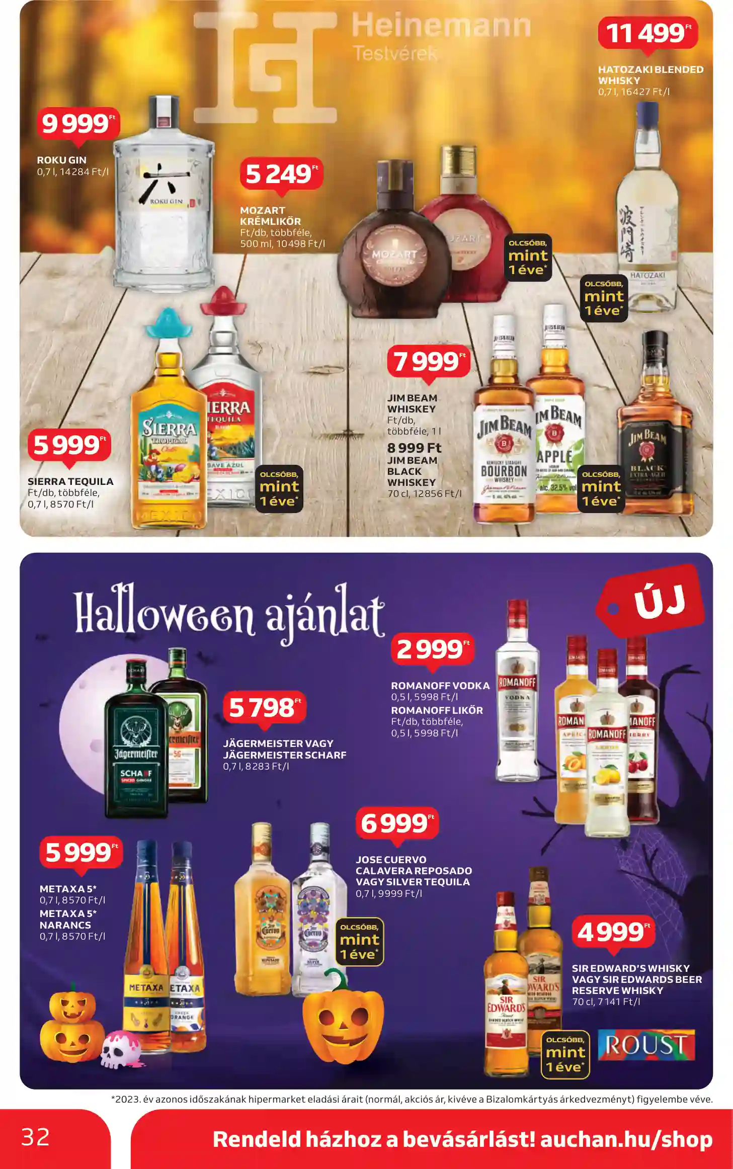 Auchan akciós újság 44. hét (26 oldal)