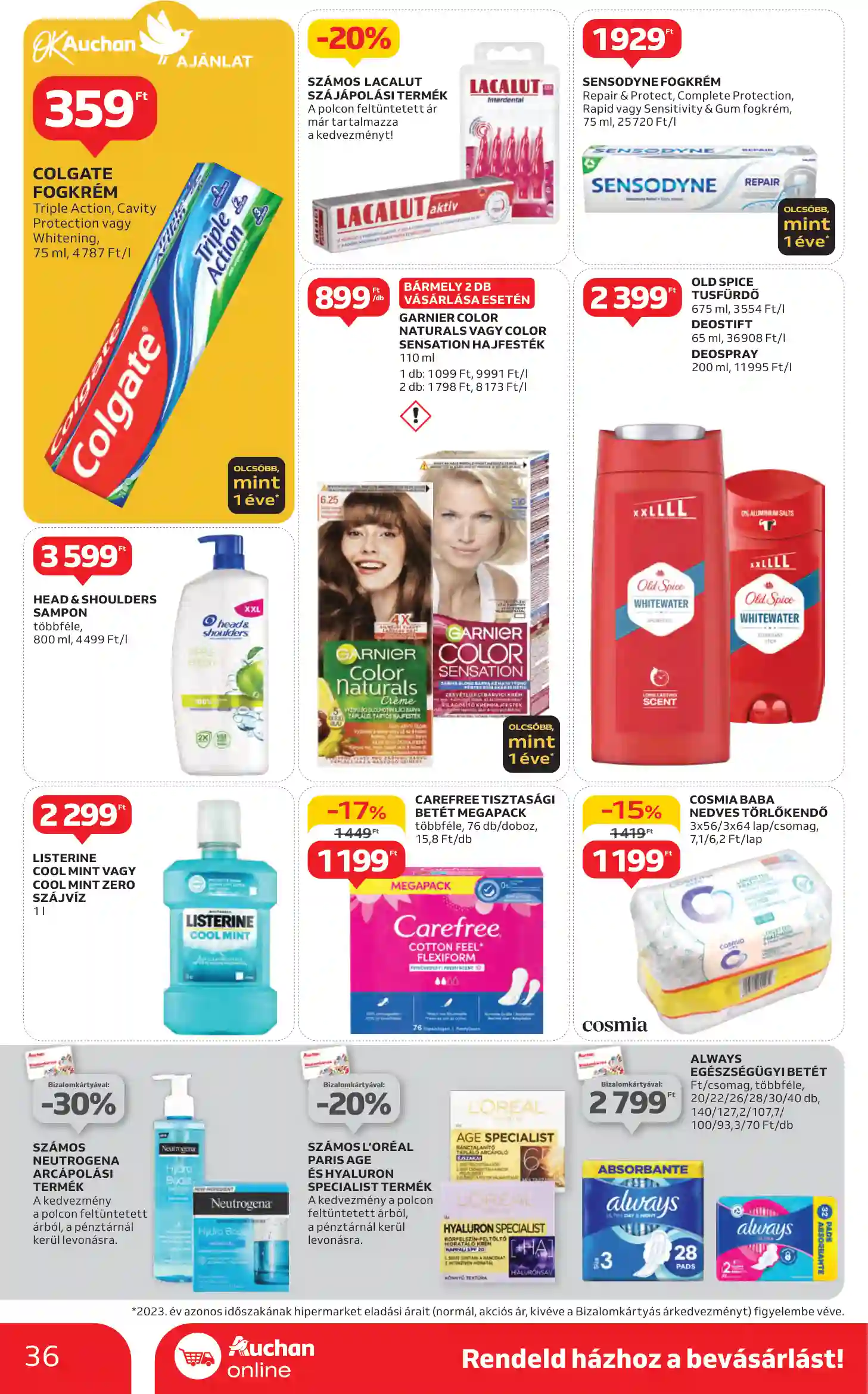 Auchan akciós újság 44. hét (30 oldal)