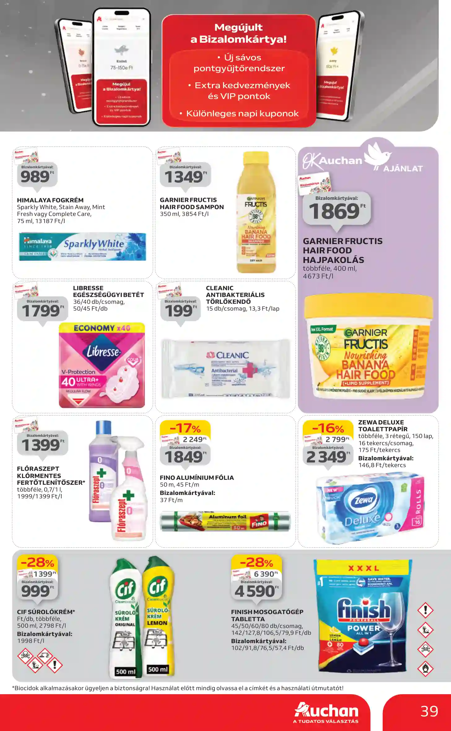 Auchan akciós újság 44. hét (33 oldal)
