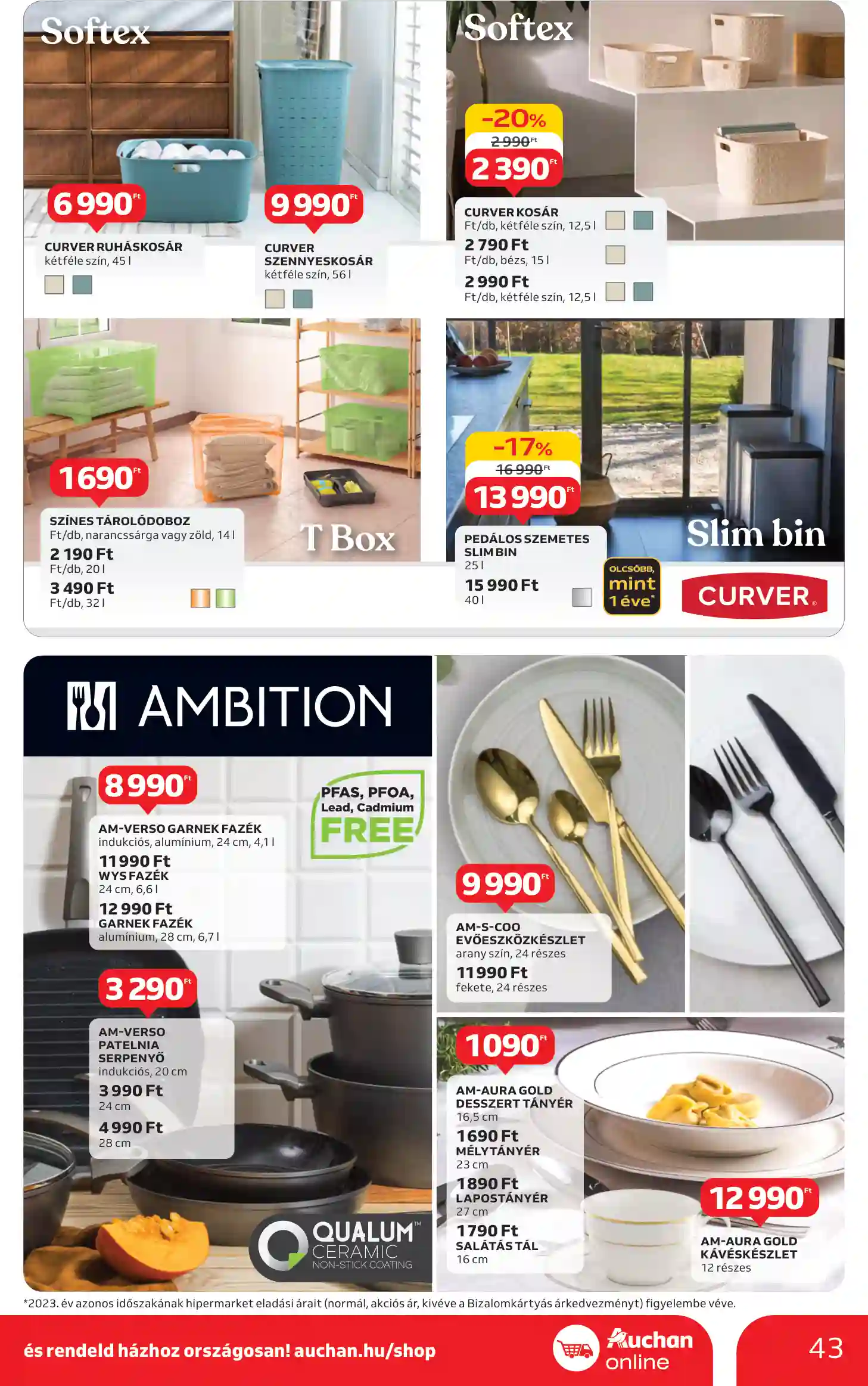 Auchan akciós újság 44. hét (38 oldal)