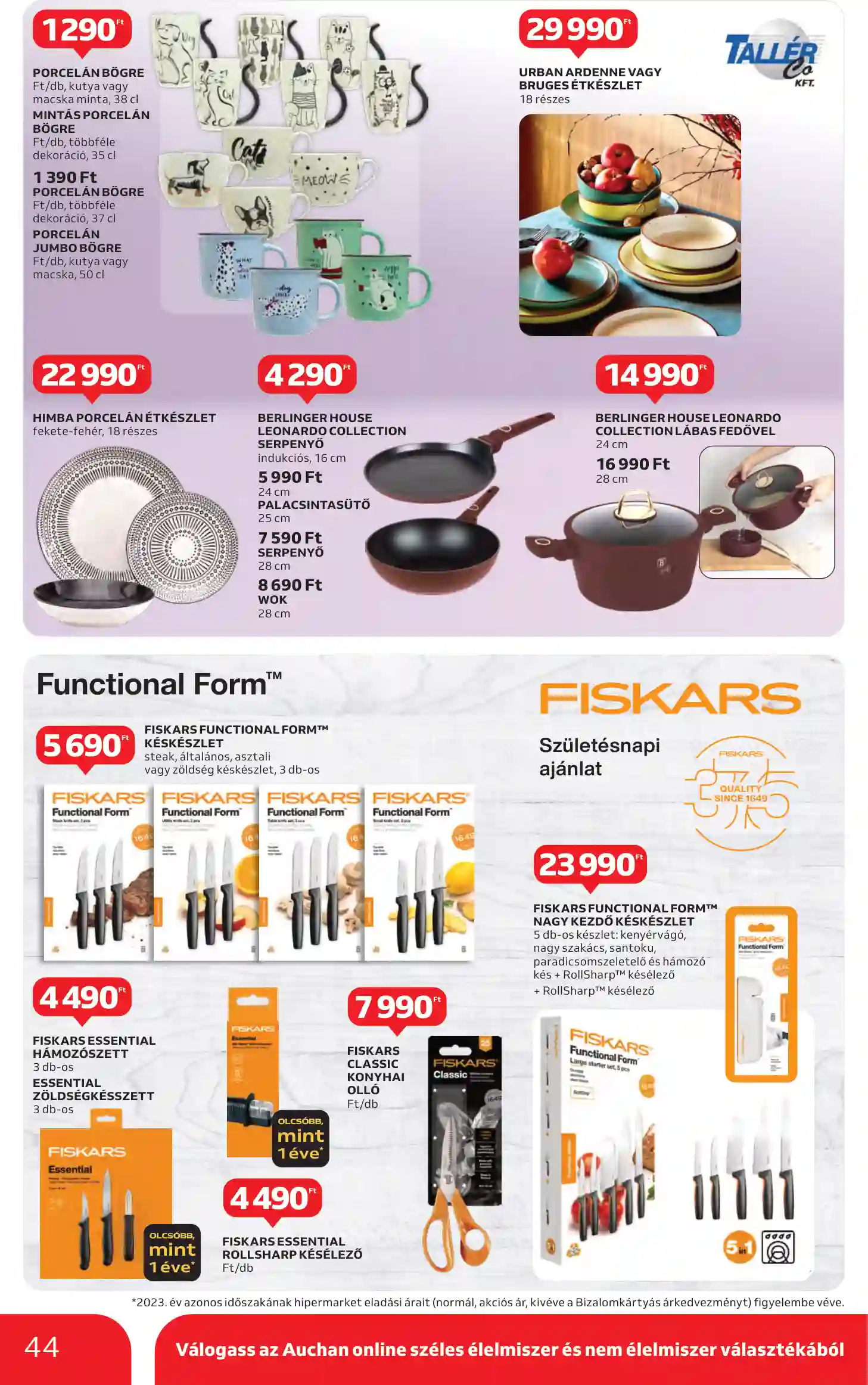 Auchan akciós újság 44. hét (39 oldal)