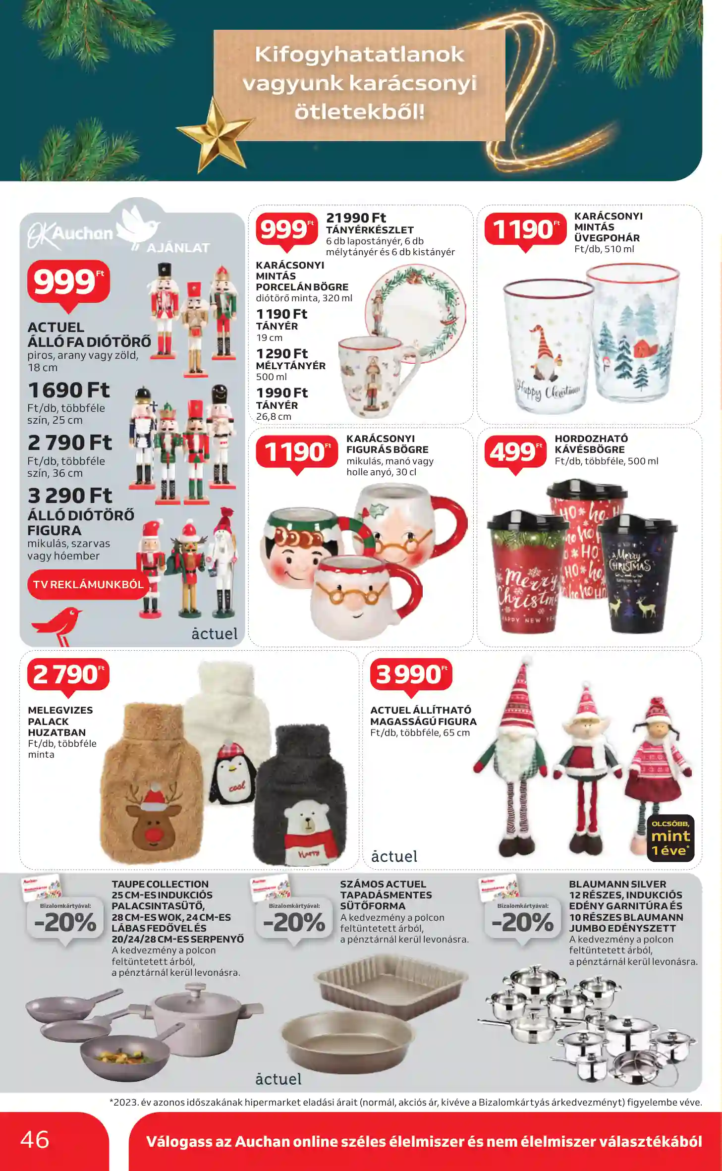 Auchan akciós újság 44. hét (41 oldal)