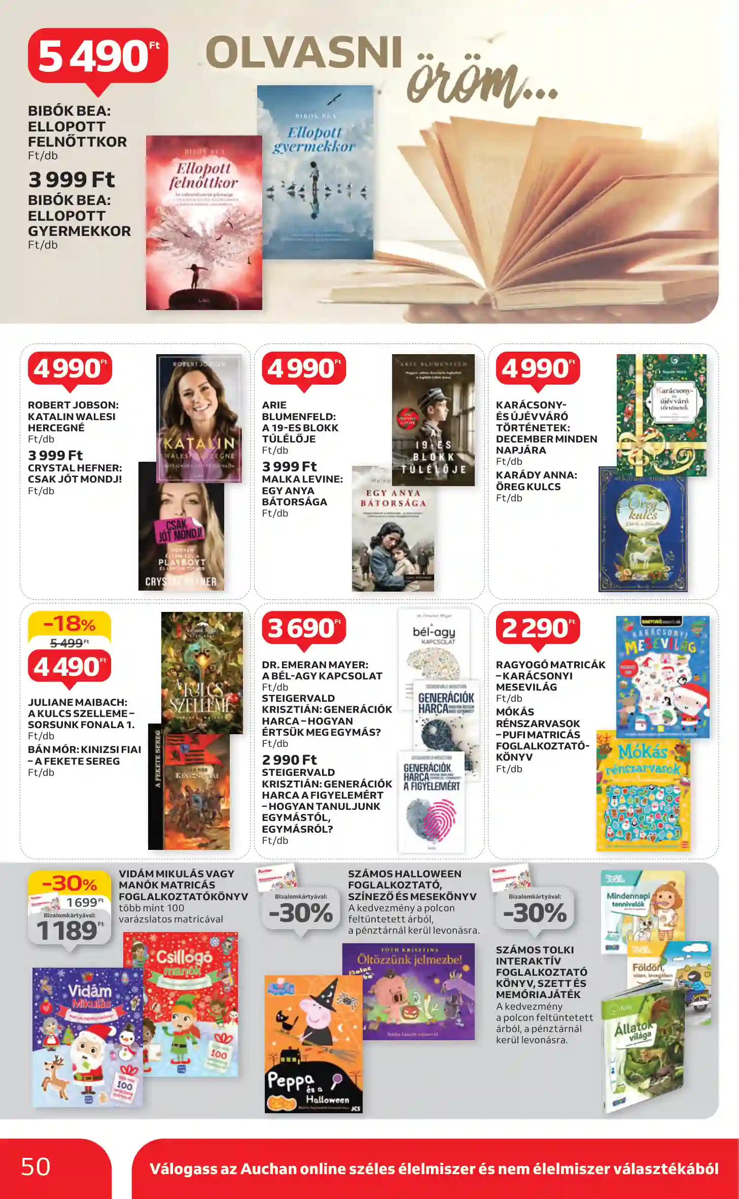 Auchan akciós újság 44. hét (45 oldal)