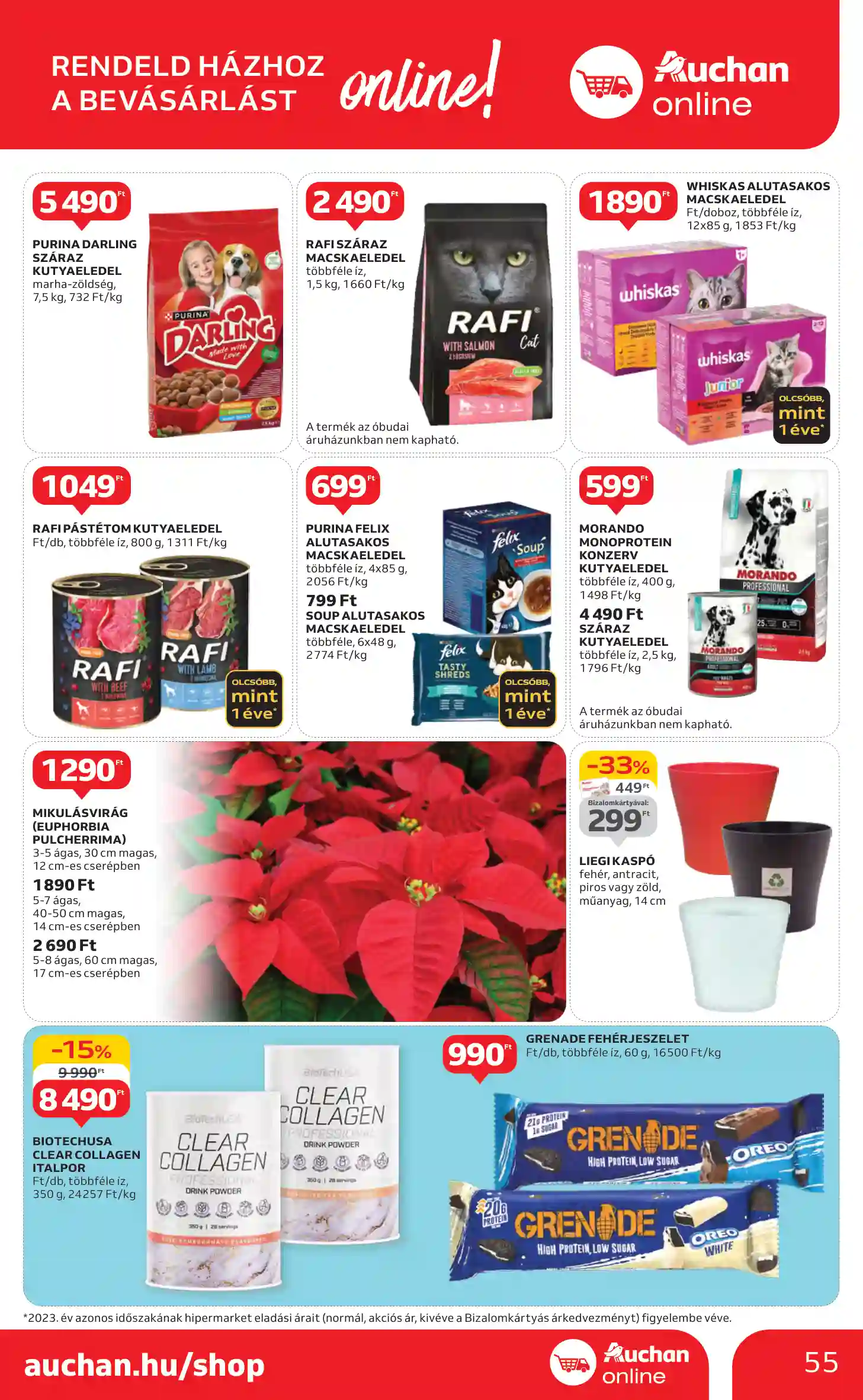 Auchan akciós újság 44. hét (51 oldal)