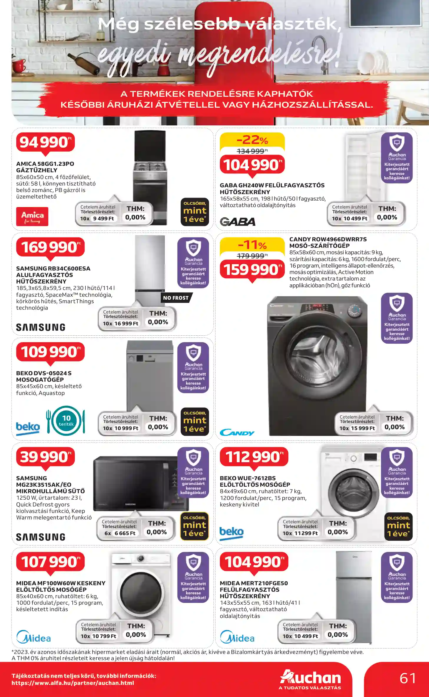 Auchan akciós újság 44. hét (58 oldal)