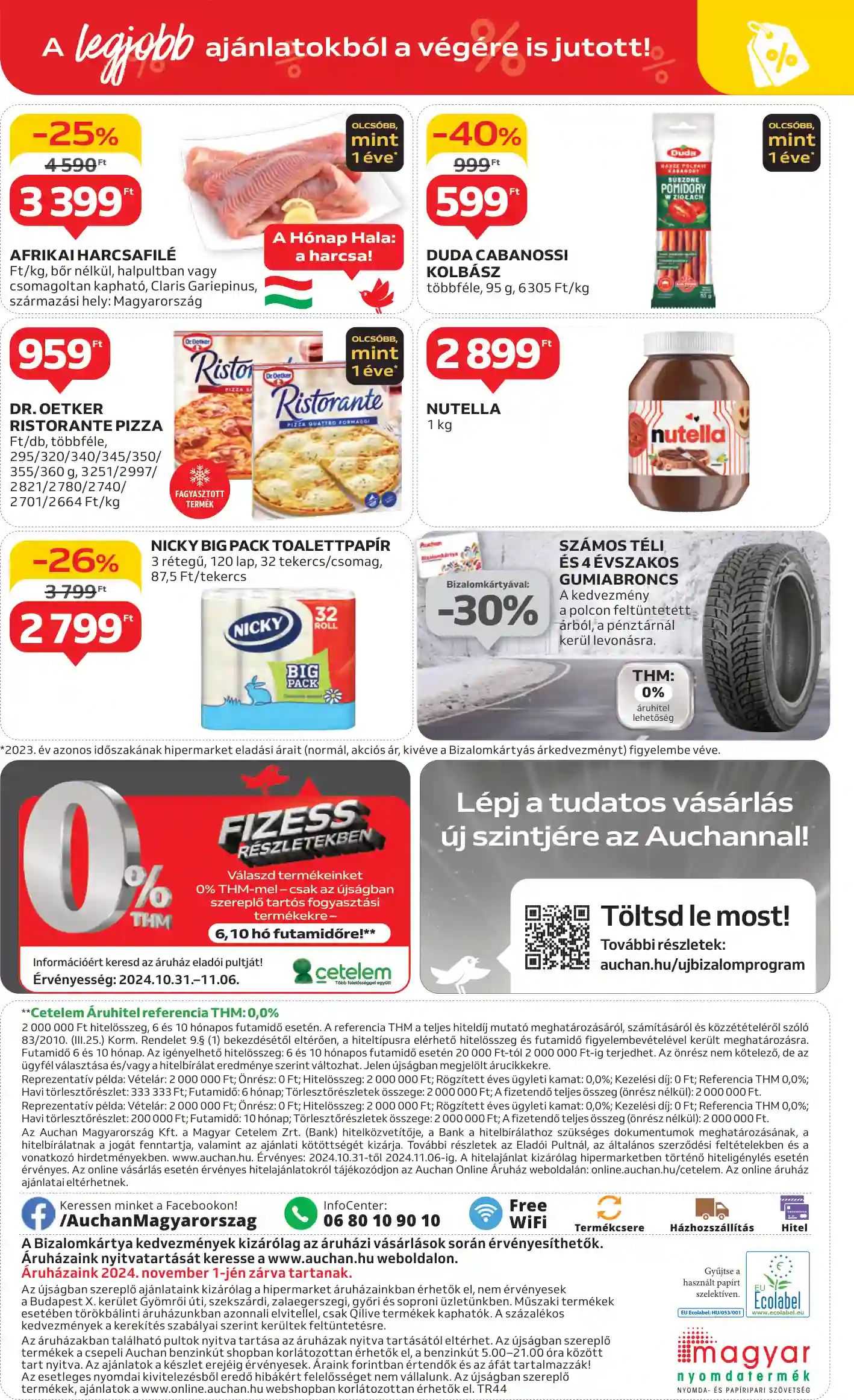 Auchan akciós újság 44. hét (59 oldal)