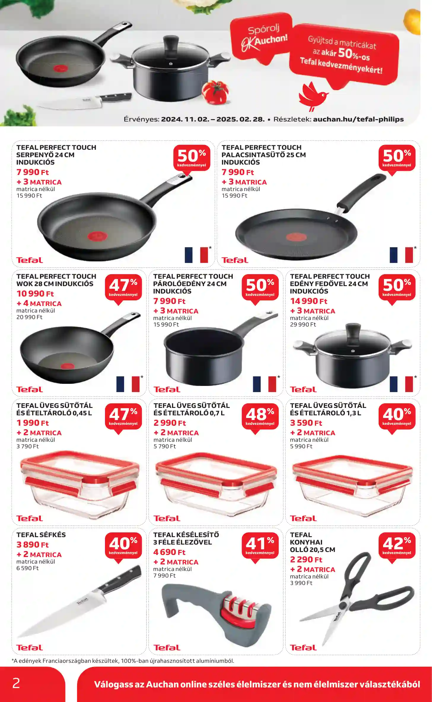 Auchan akciós újság 45. hét (2 oldal)