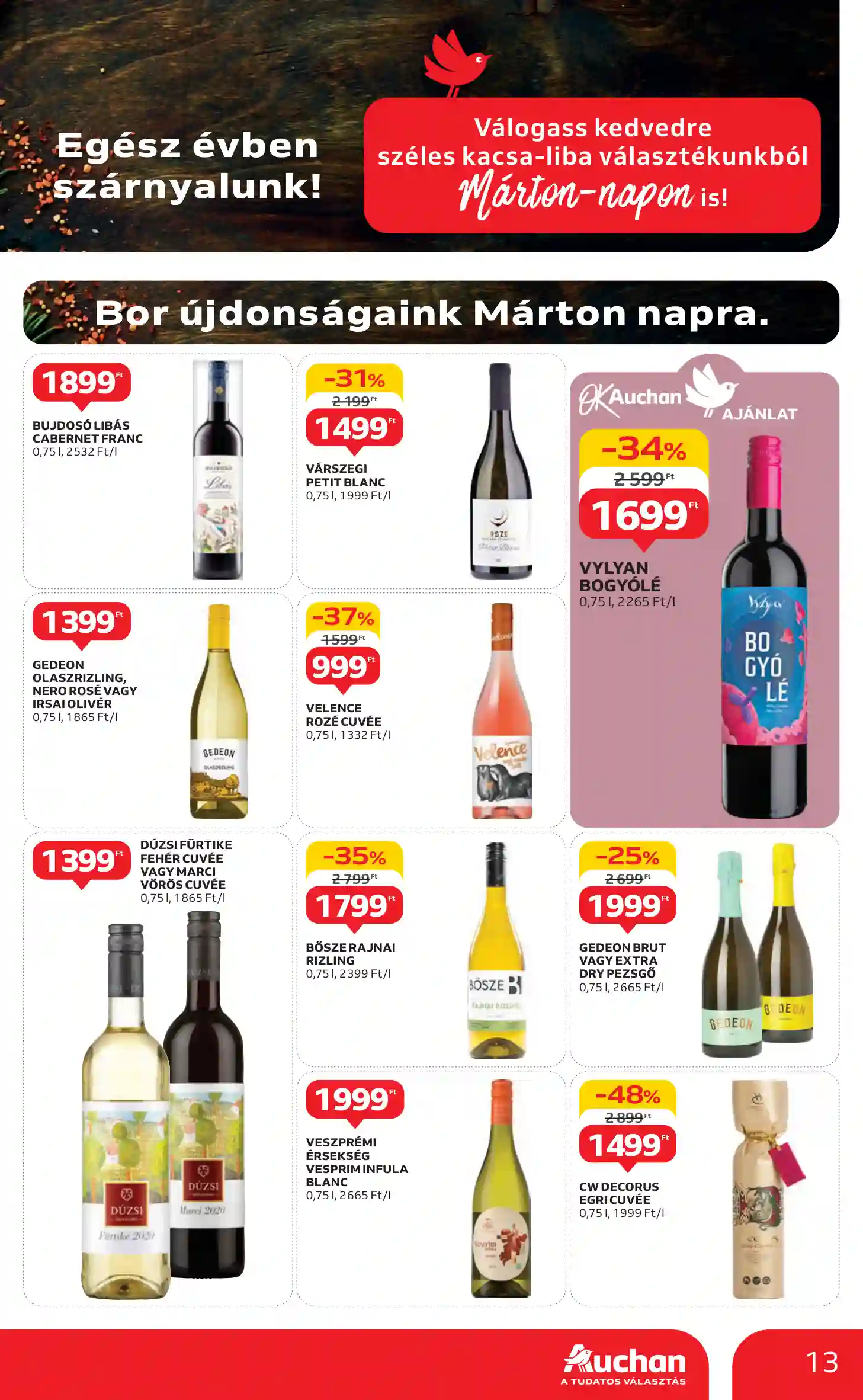 Auchan akciós újság 45. hét (5 oldal)