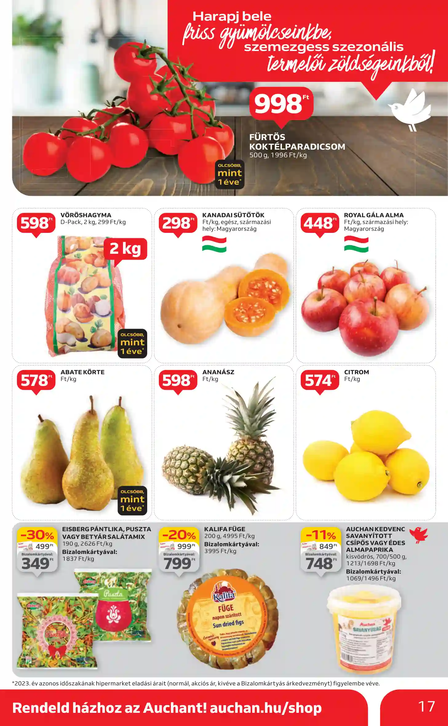 Auchan akciós újság 45. hét (9 oldal)