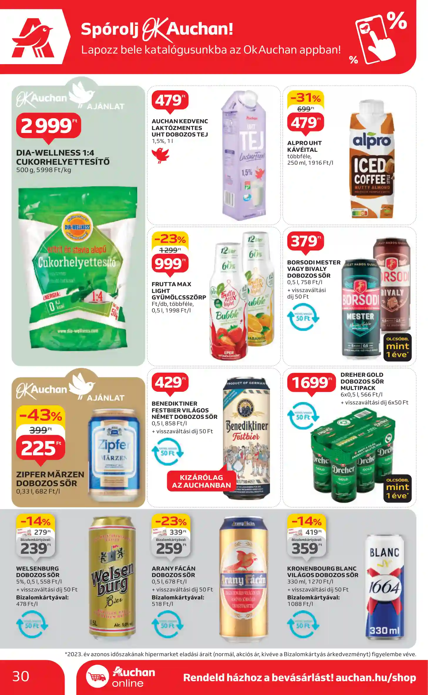 Auchan akciós újság 45. hét (23 oldal)