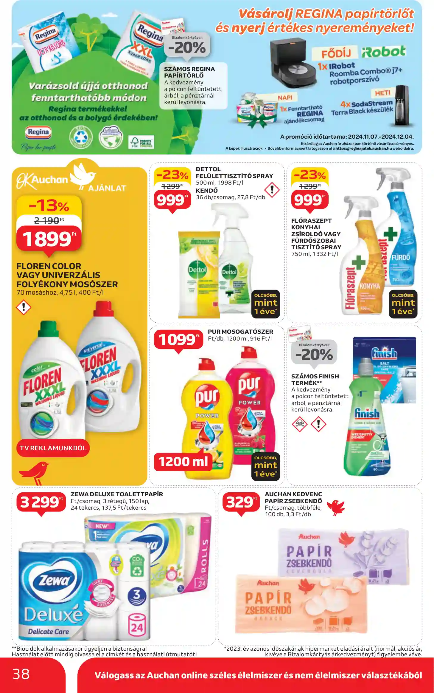 Auchan akciós újság 45. hét (32 oldal)