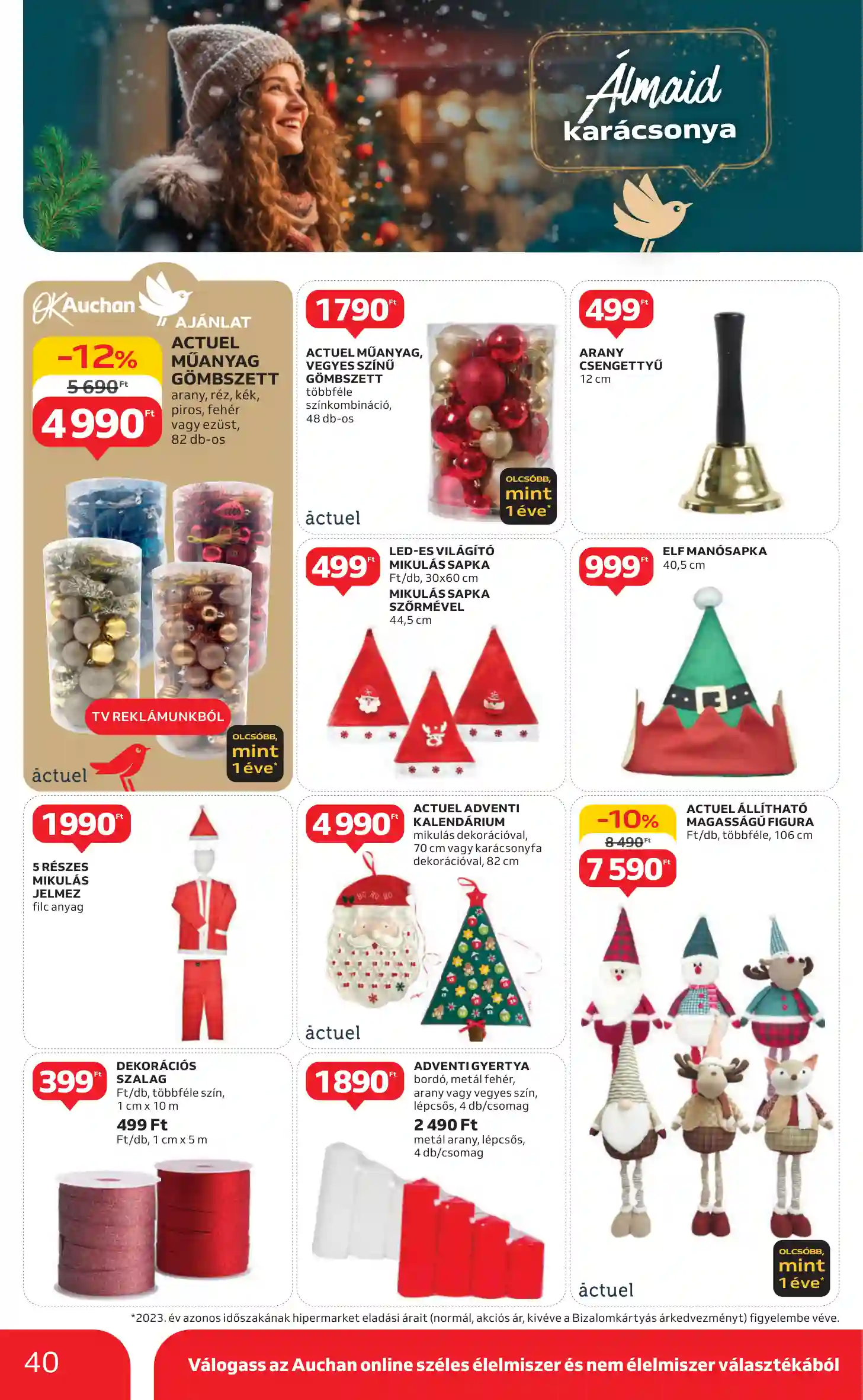 Auchan akciós újság 45. hét (34 oldal)