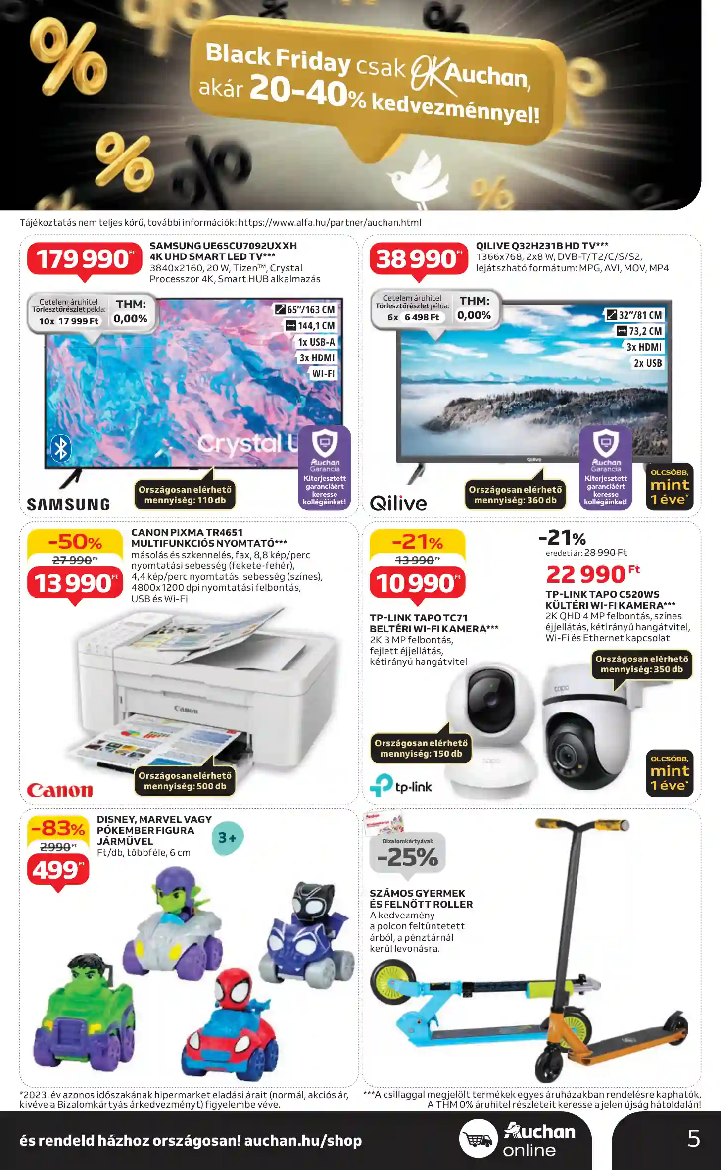 Auchan akciós újság 45. hét (35 oldal)