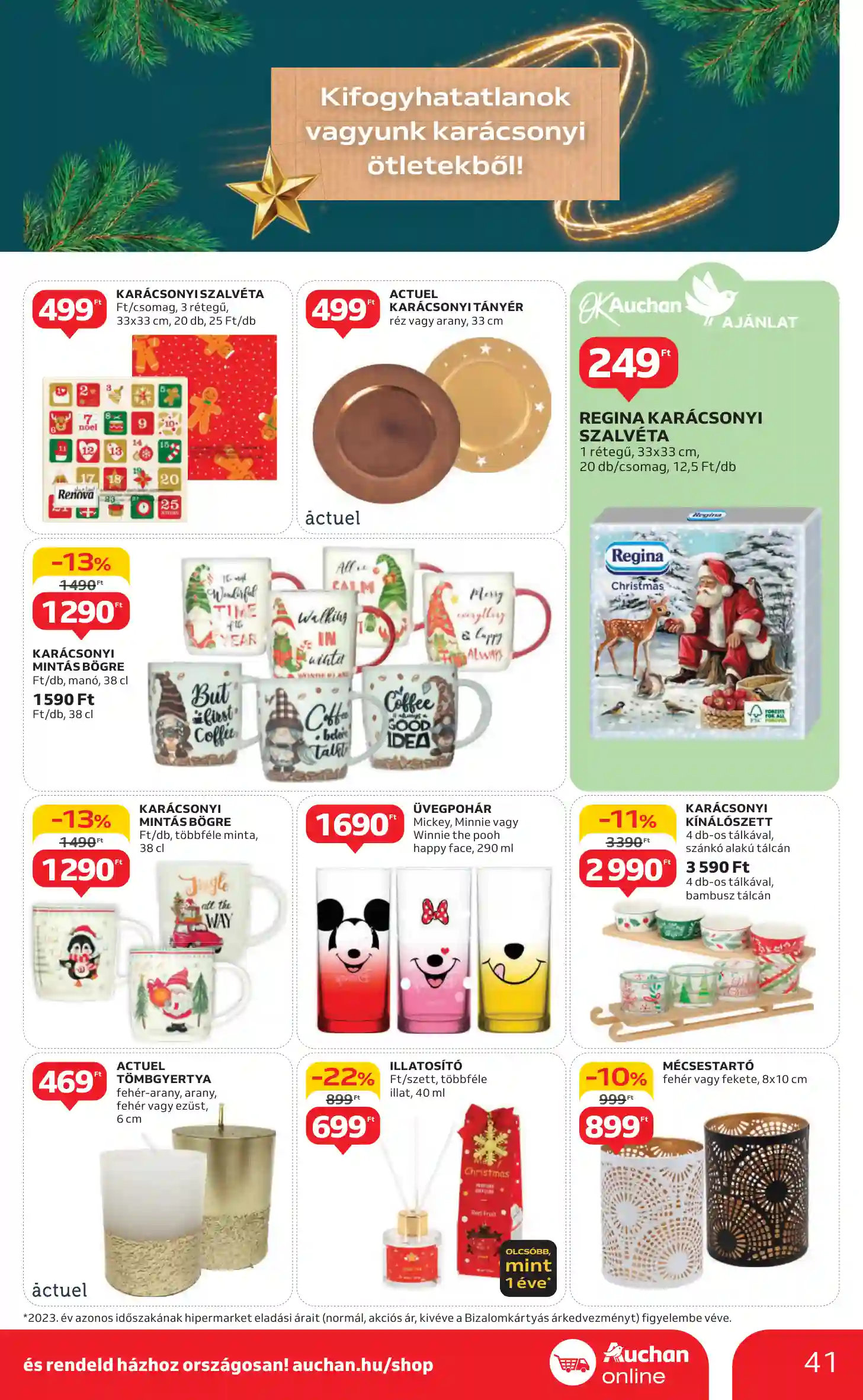 Auchan akciós újság 45. hét (36 oldal)