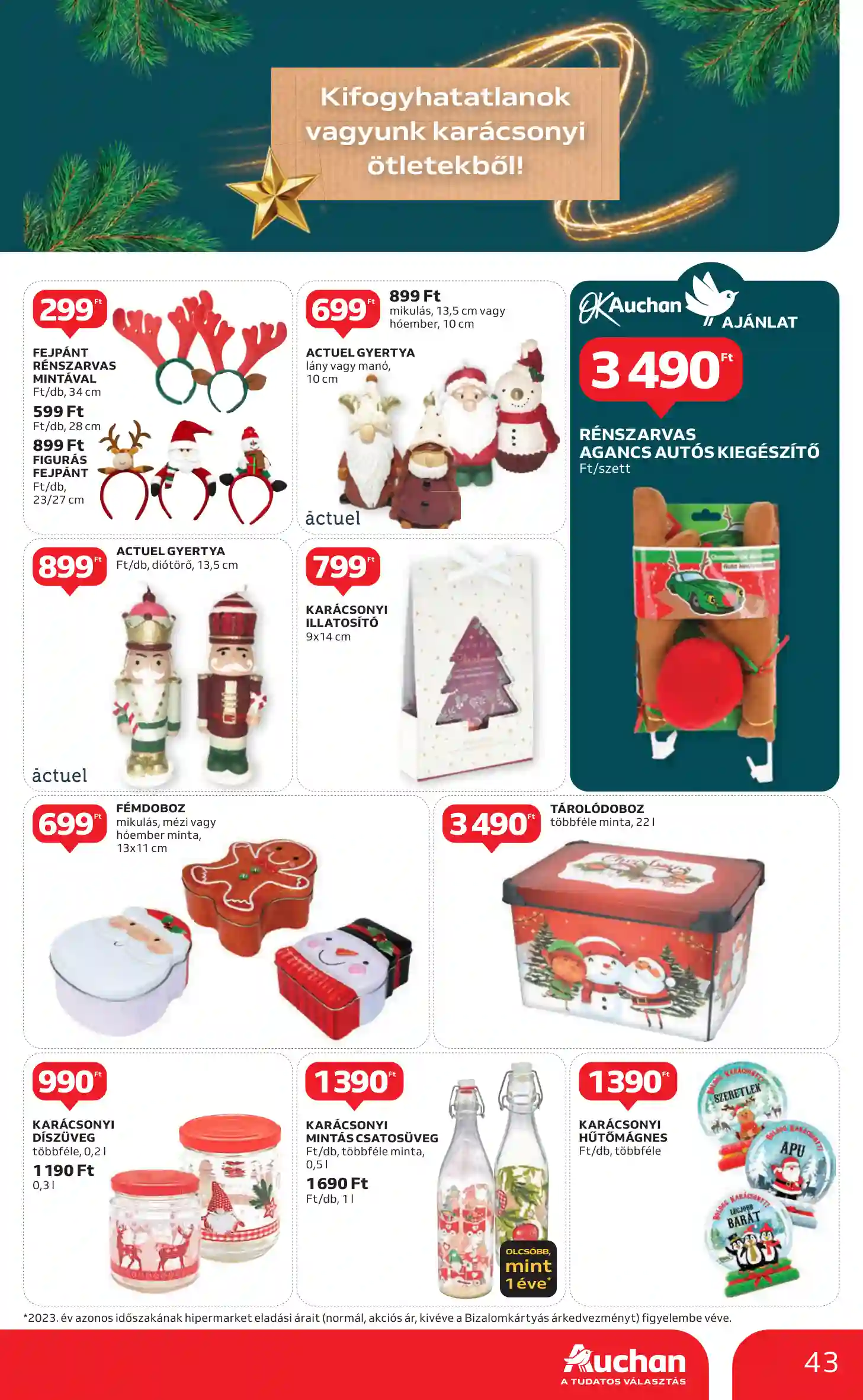 Auchan akciós újság 45. hét (38 oldal)