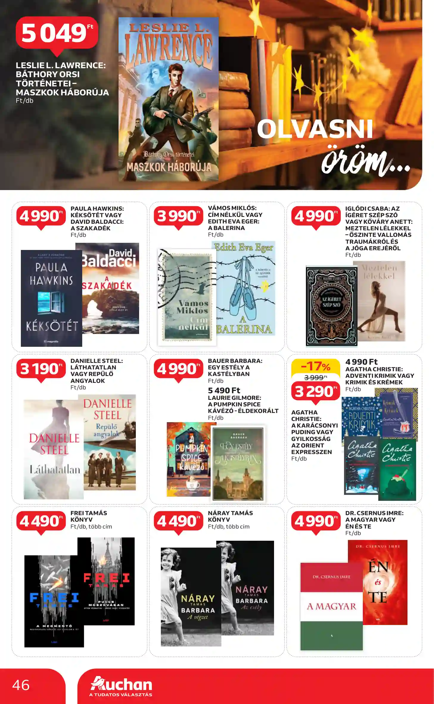 Auchan akciós újság 45. hét (41 oldal)