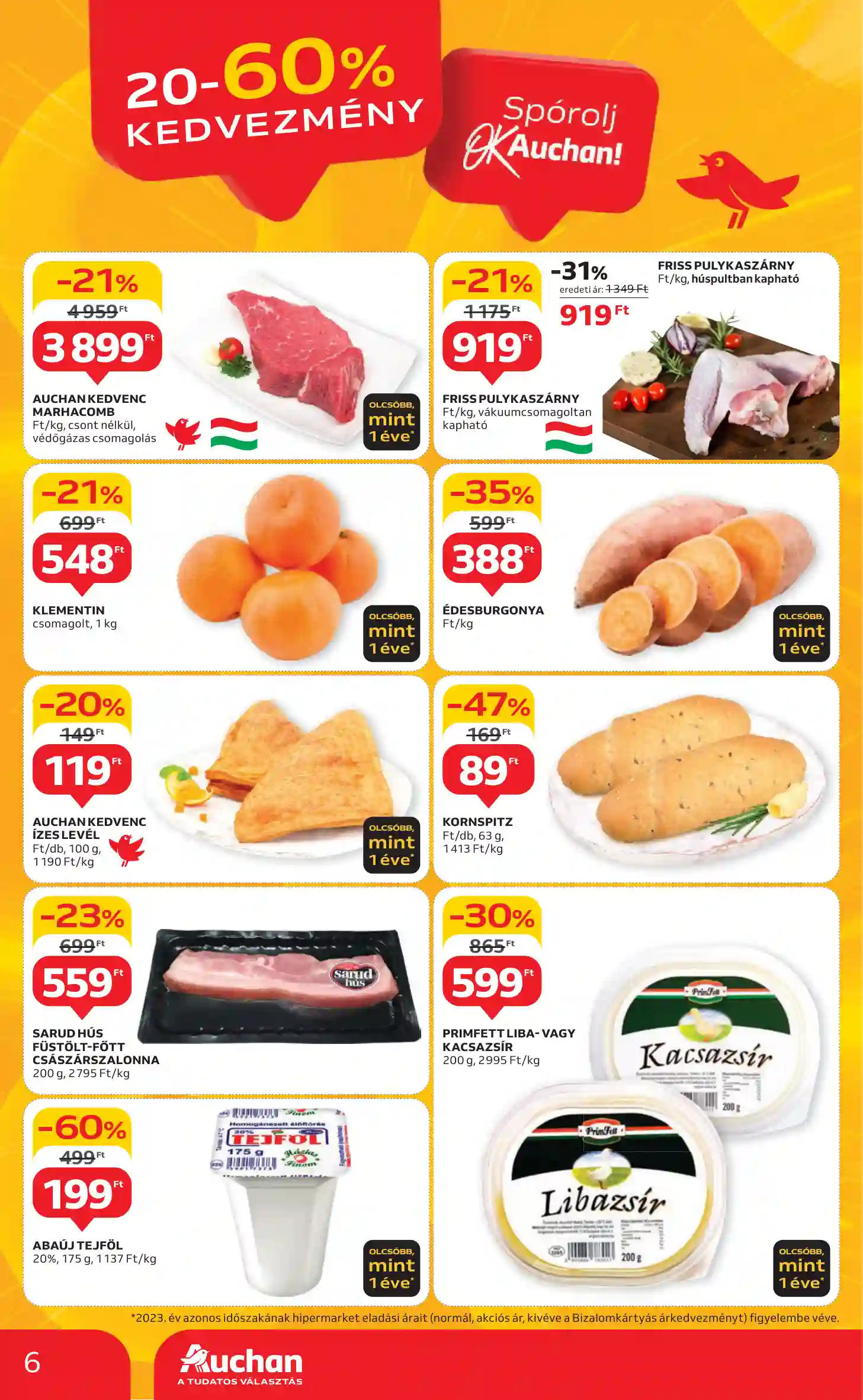 Auchan akciós újság 45. hét (46 oldal)