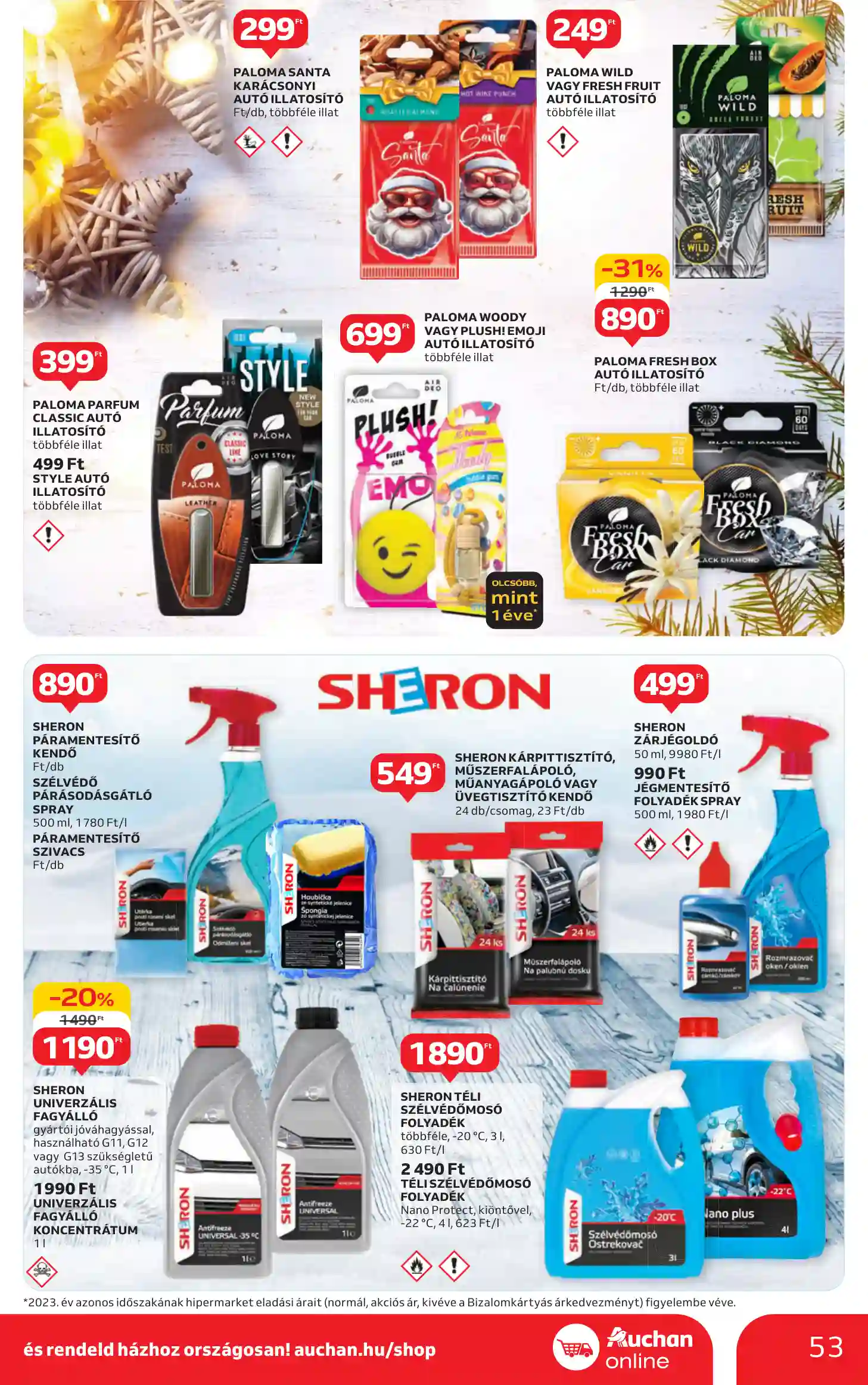 Auchan akciós újság 45. hét (49 oldal)