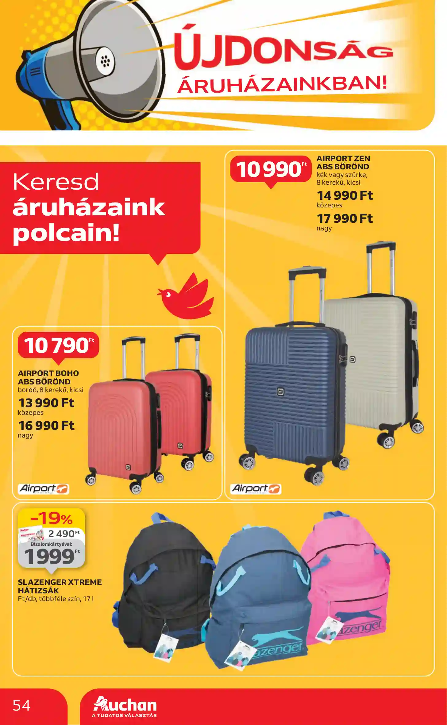 Auchan akciós újság 45. hét (50 oldal)