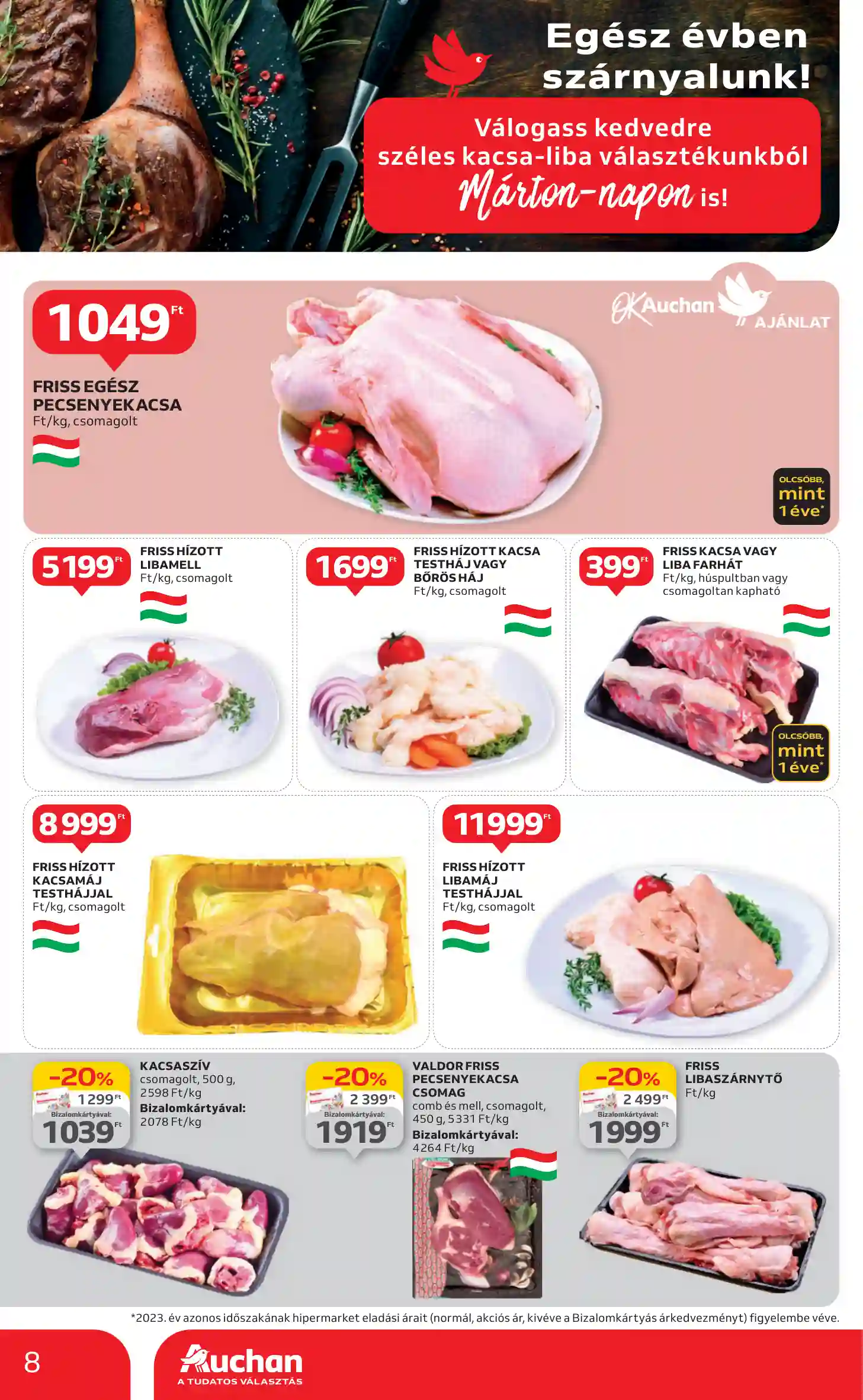 Auchan akciós újság 45. hét (54 oldal)